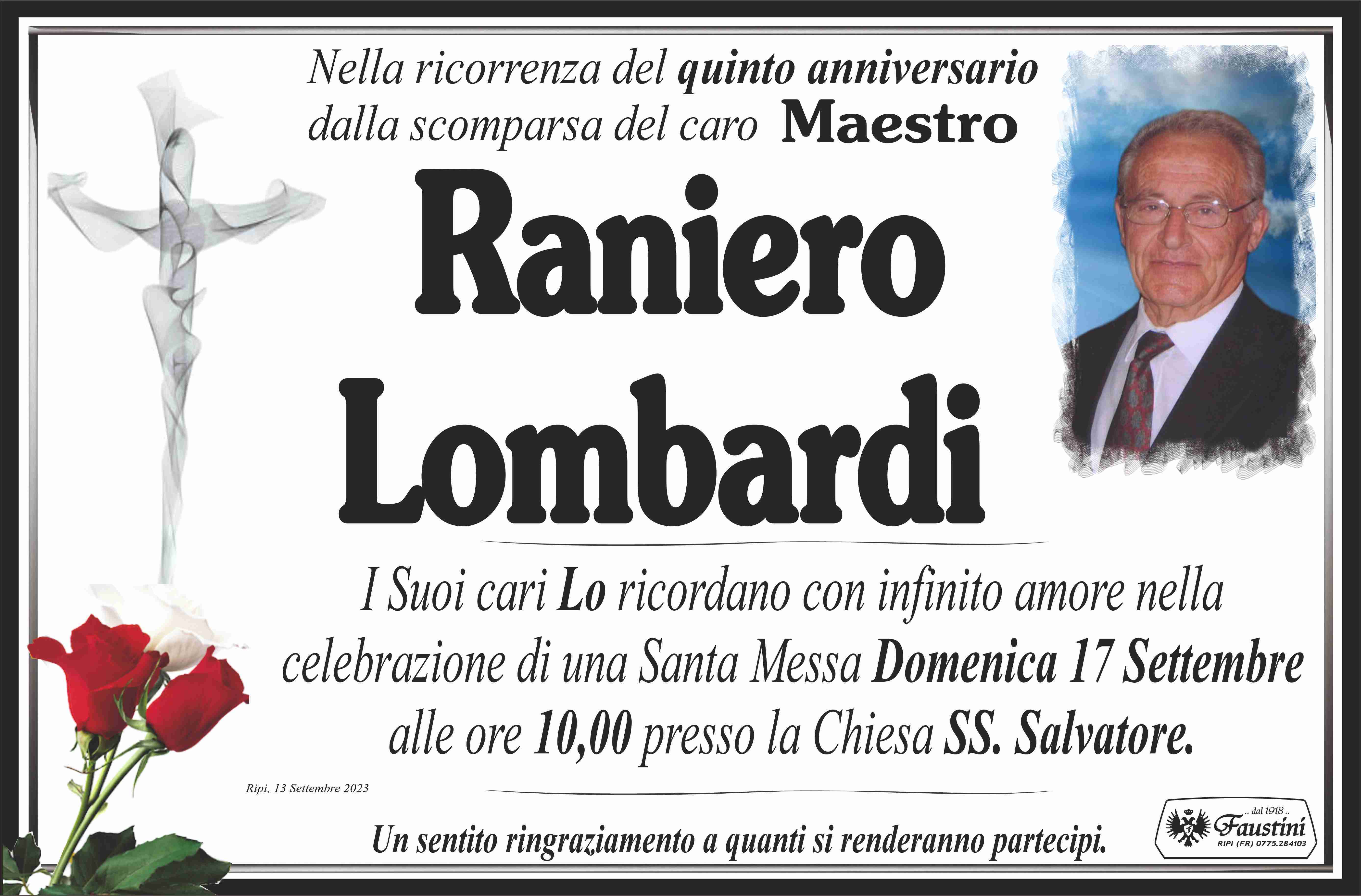 Raniero Lombardi