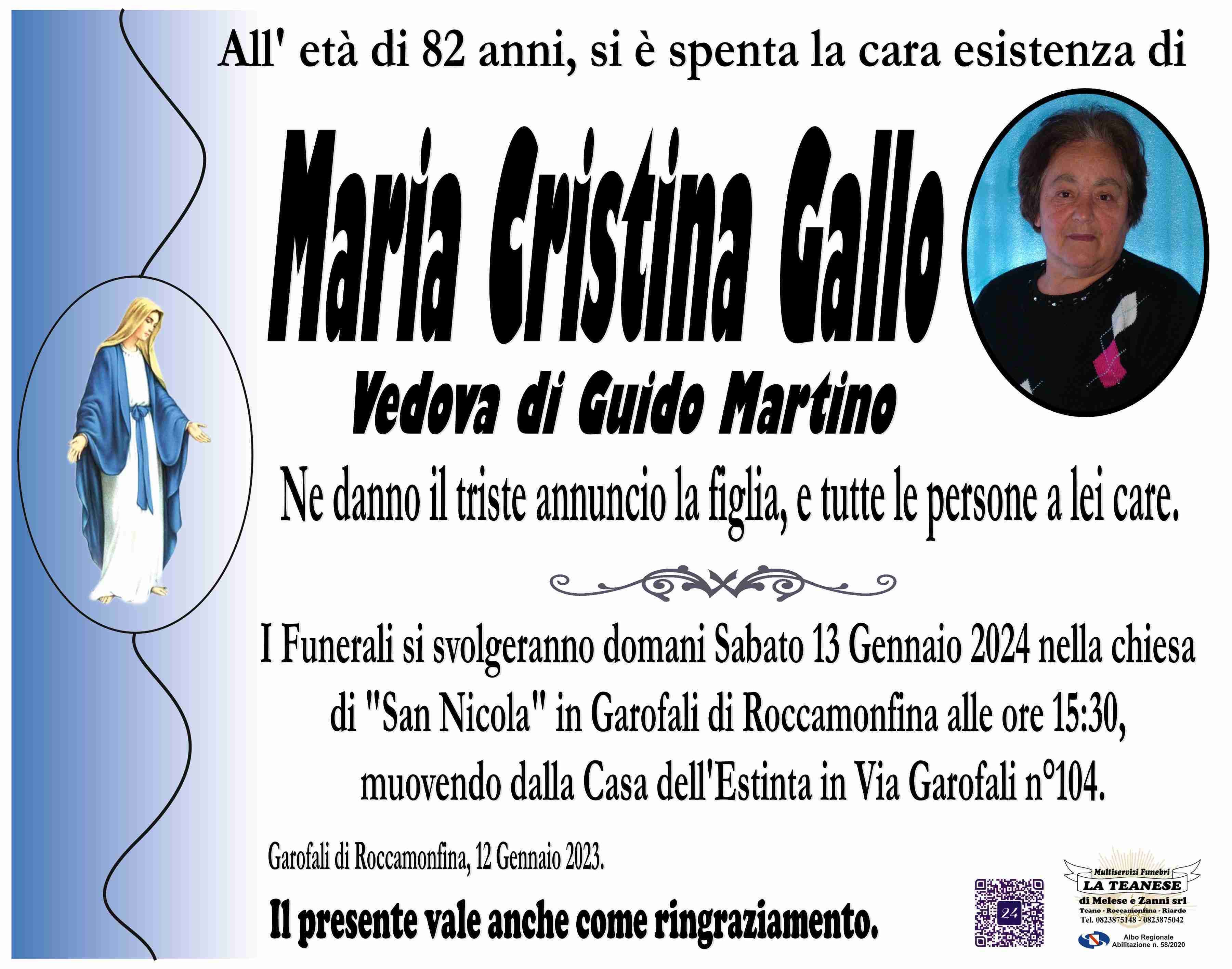 Maria Cristina Gallo