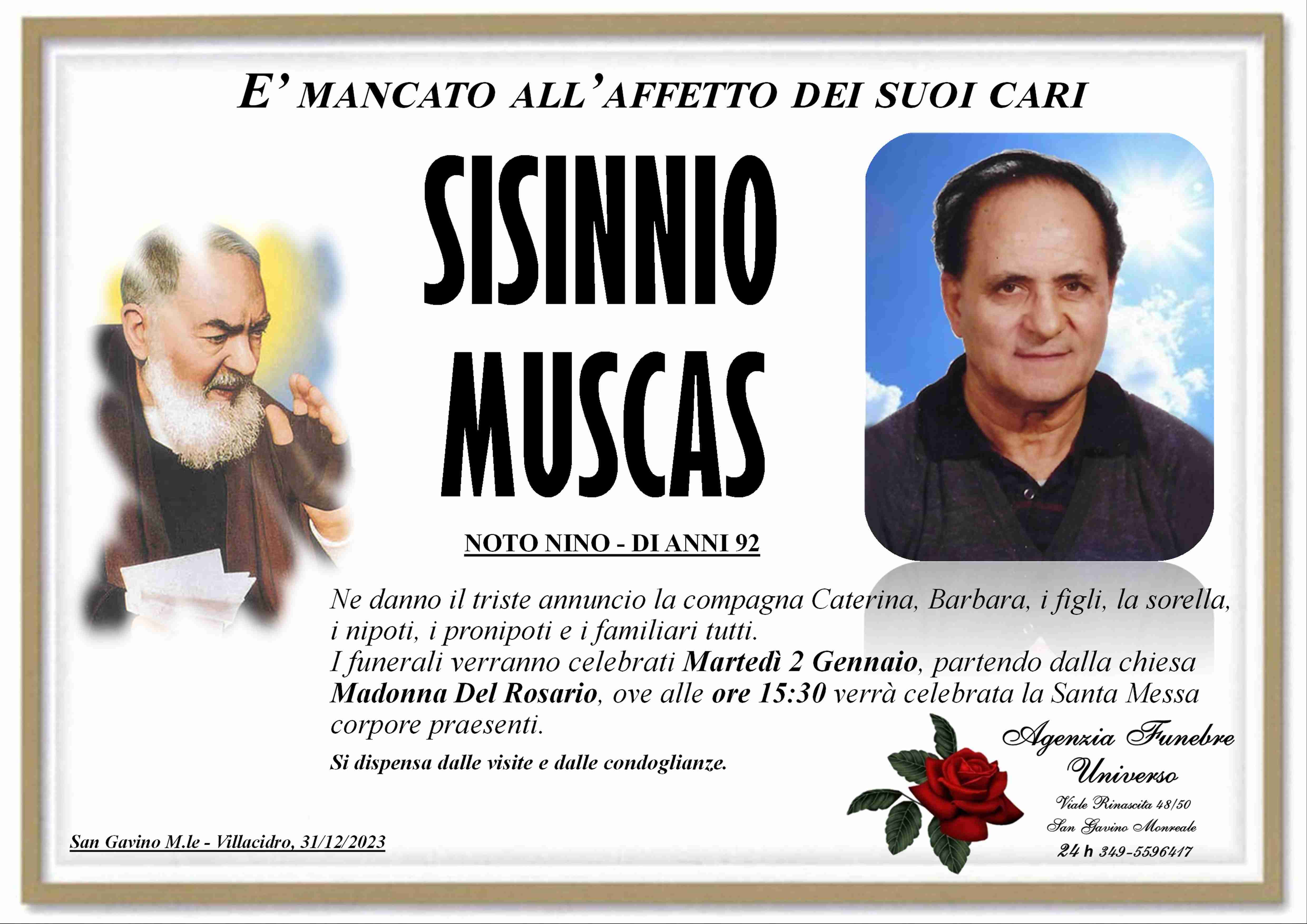 Sisinnio Muscas