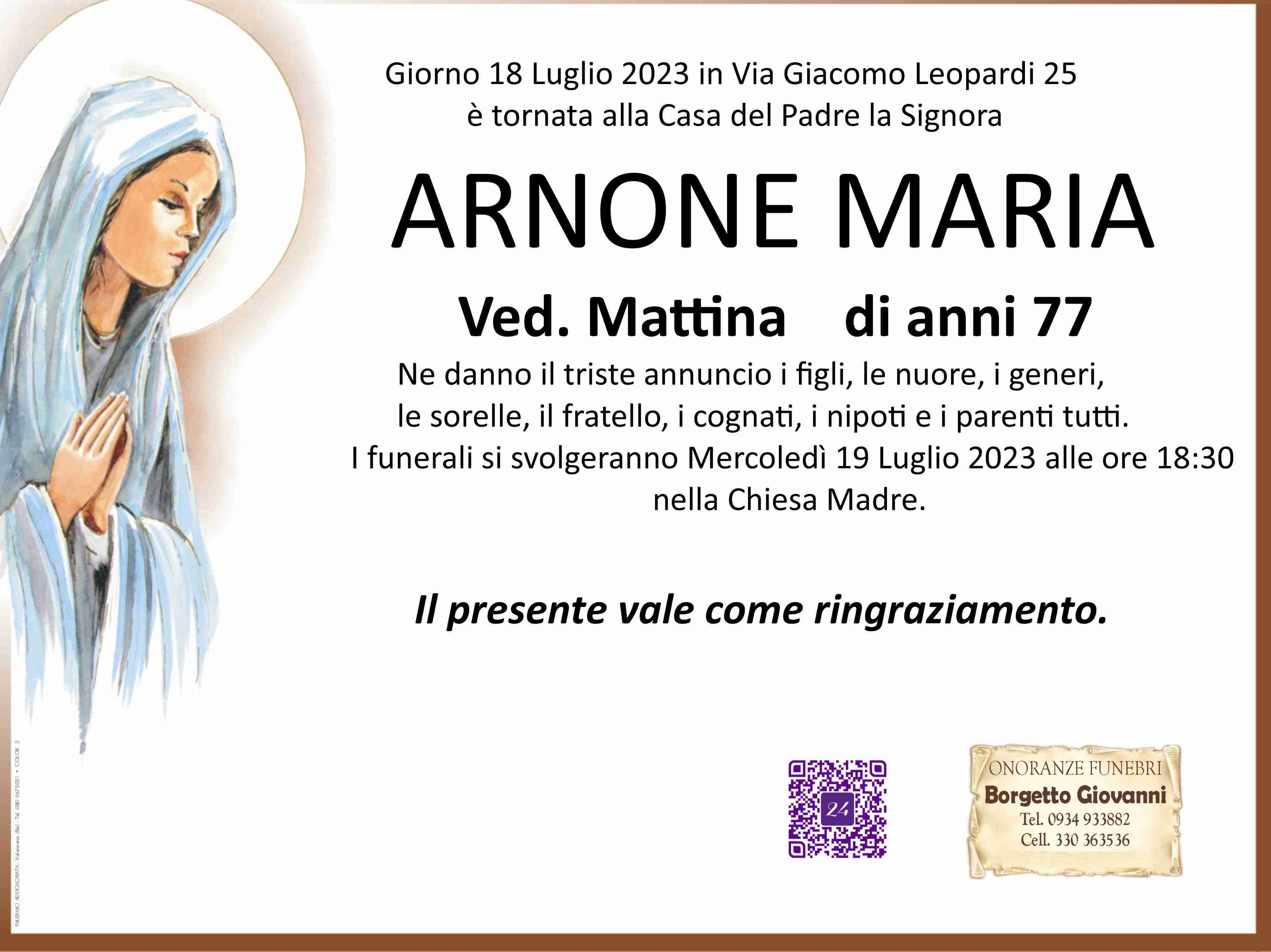 Maria Arnone