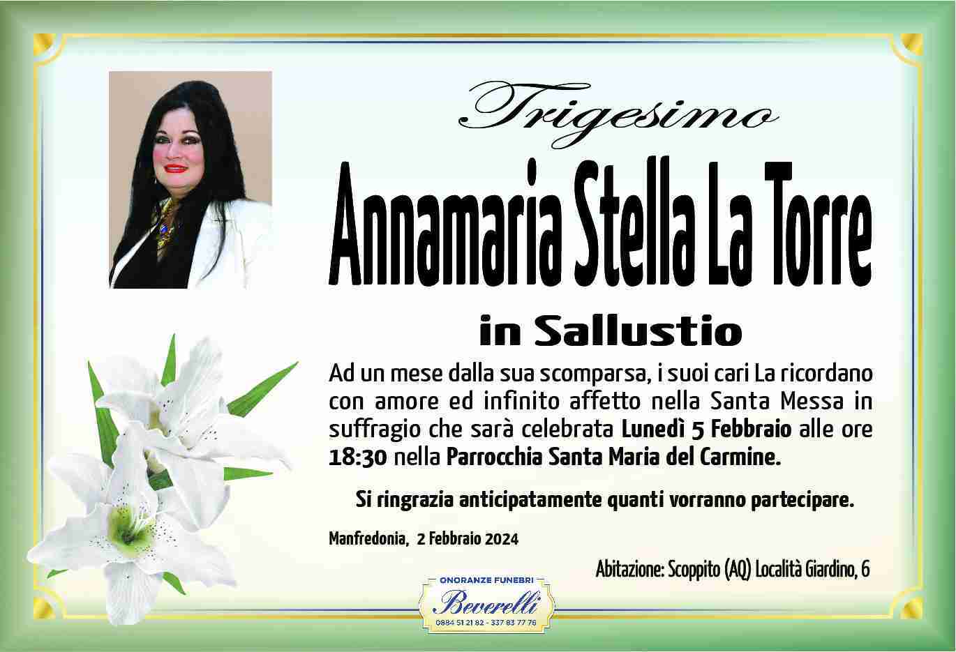 Annamaria Stella La Torre