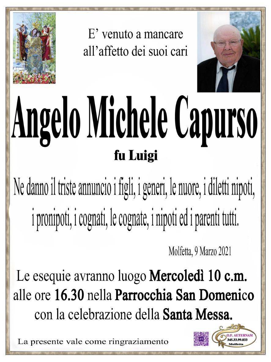 Angelo Michele Capurso