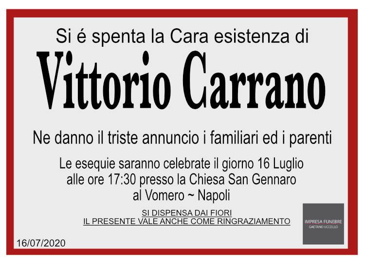 Vittorio Carrano