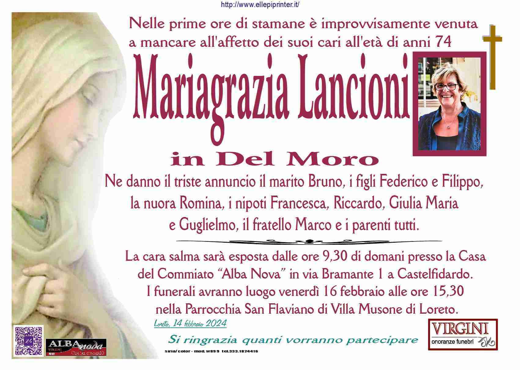 Mariagrazia Lancioni