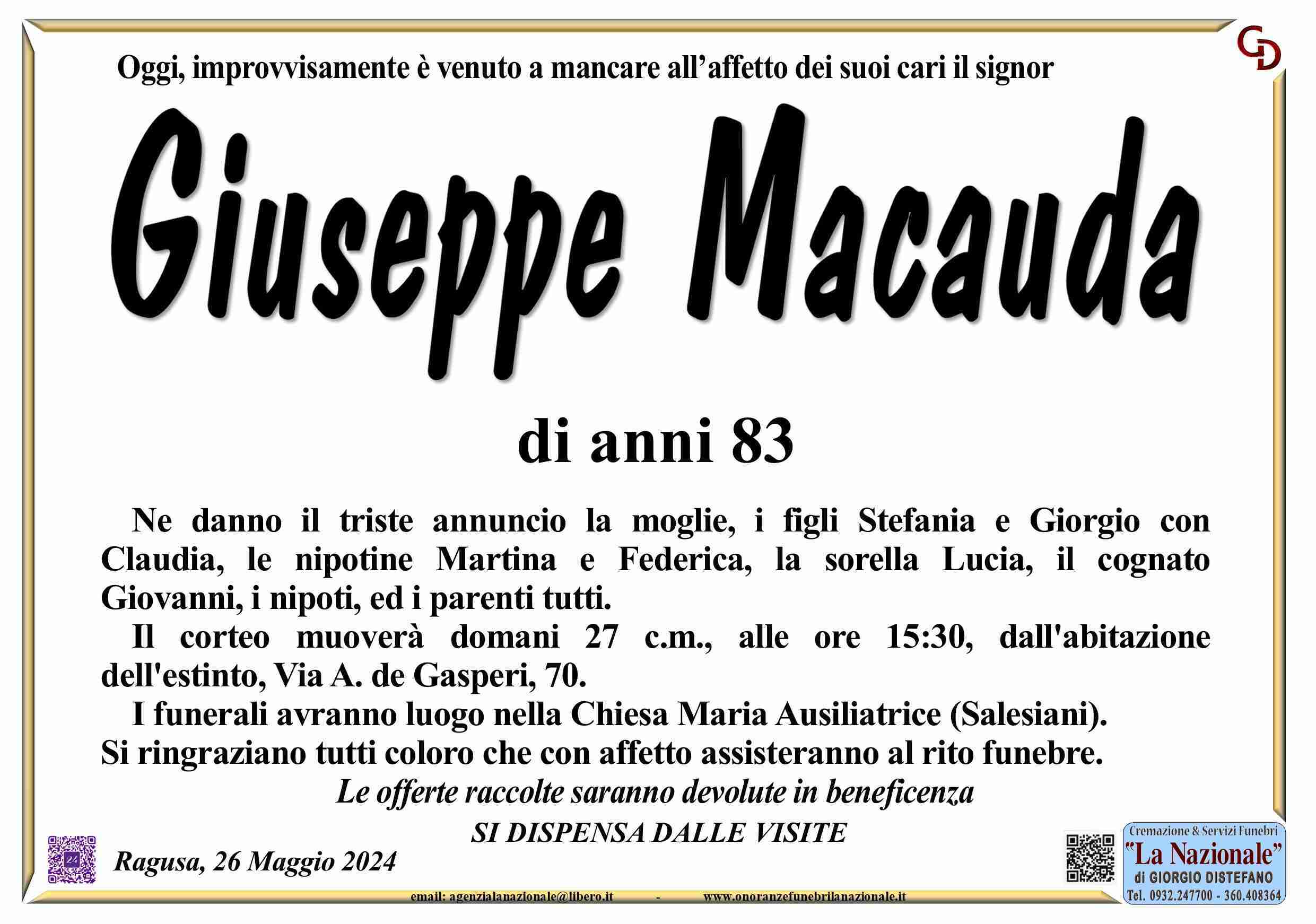 Giuseppe Macauda