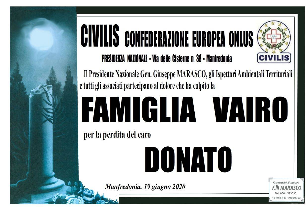 Civilis Confederazione Europea Onlus - Manfredonia