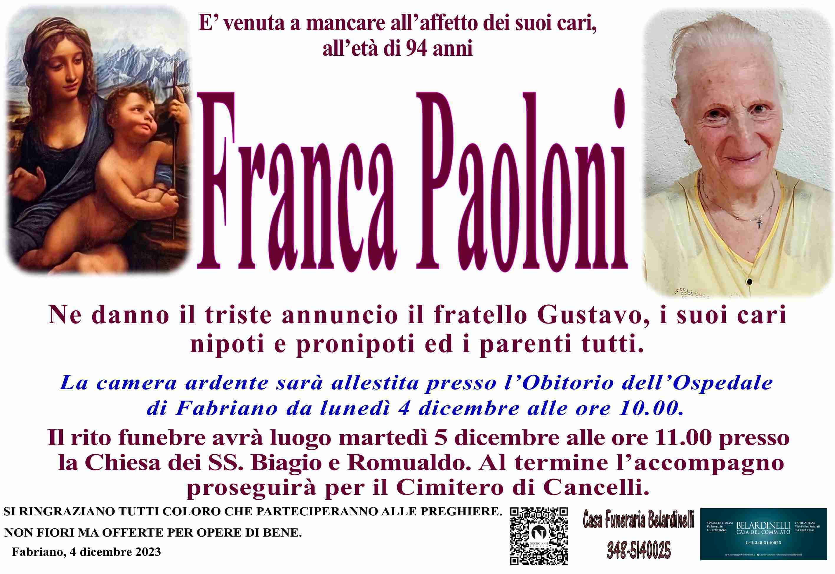 Franca Paoloni