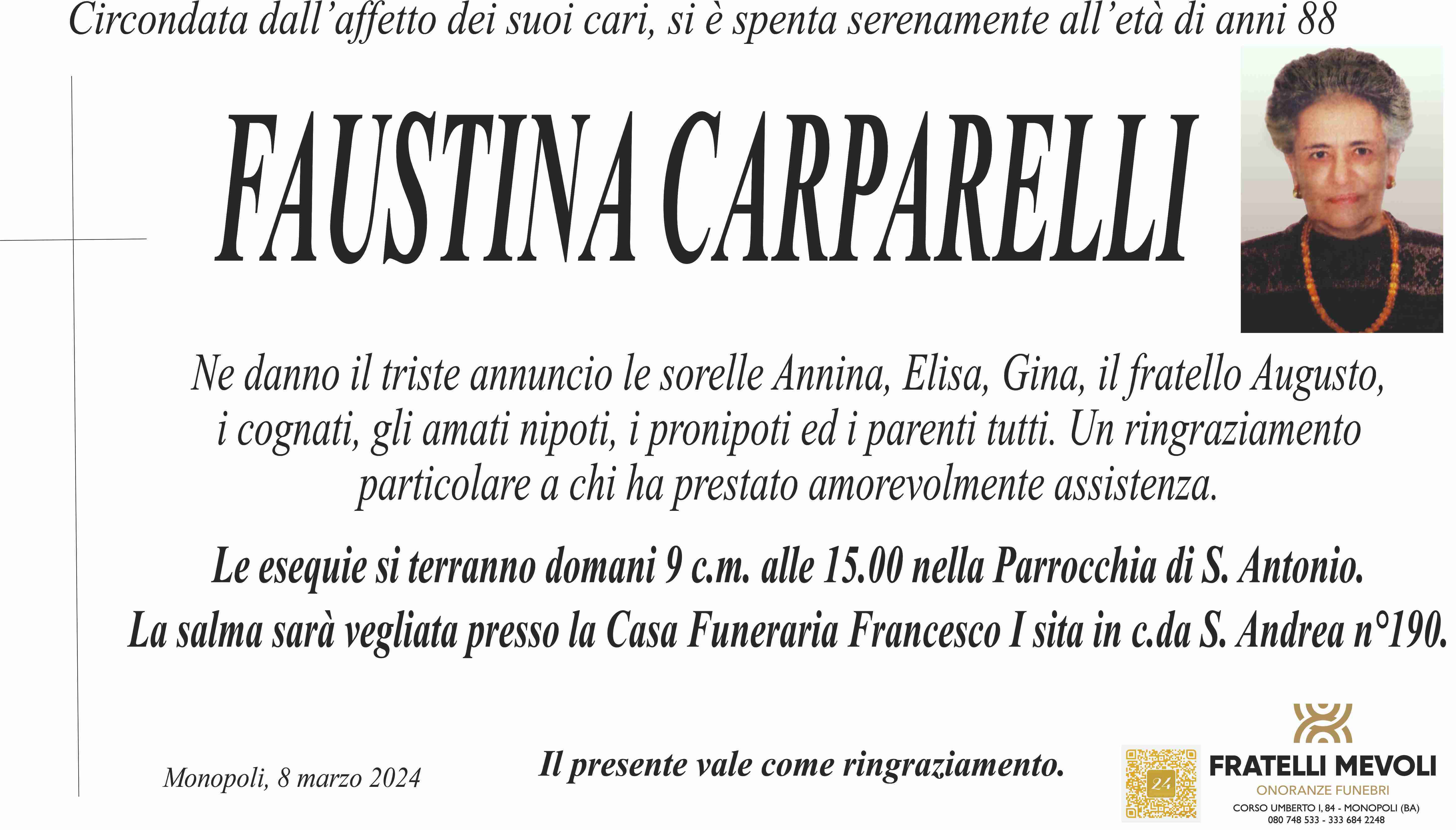 Faustina Carparelli