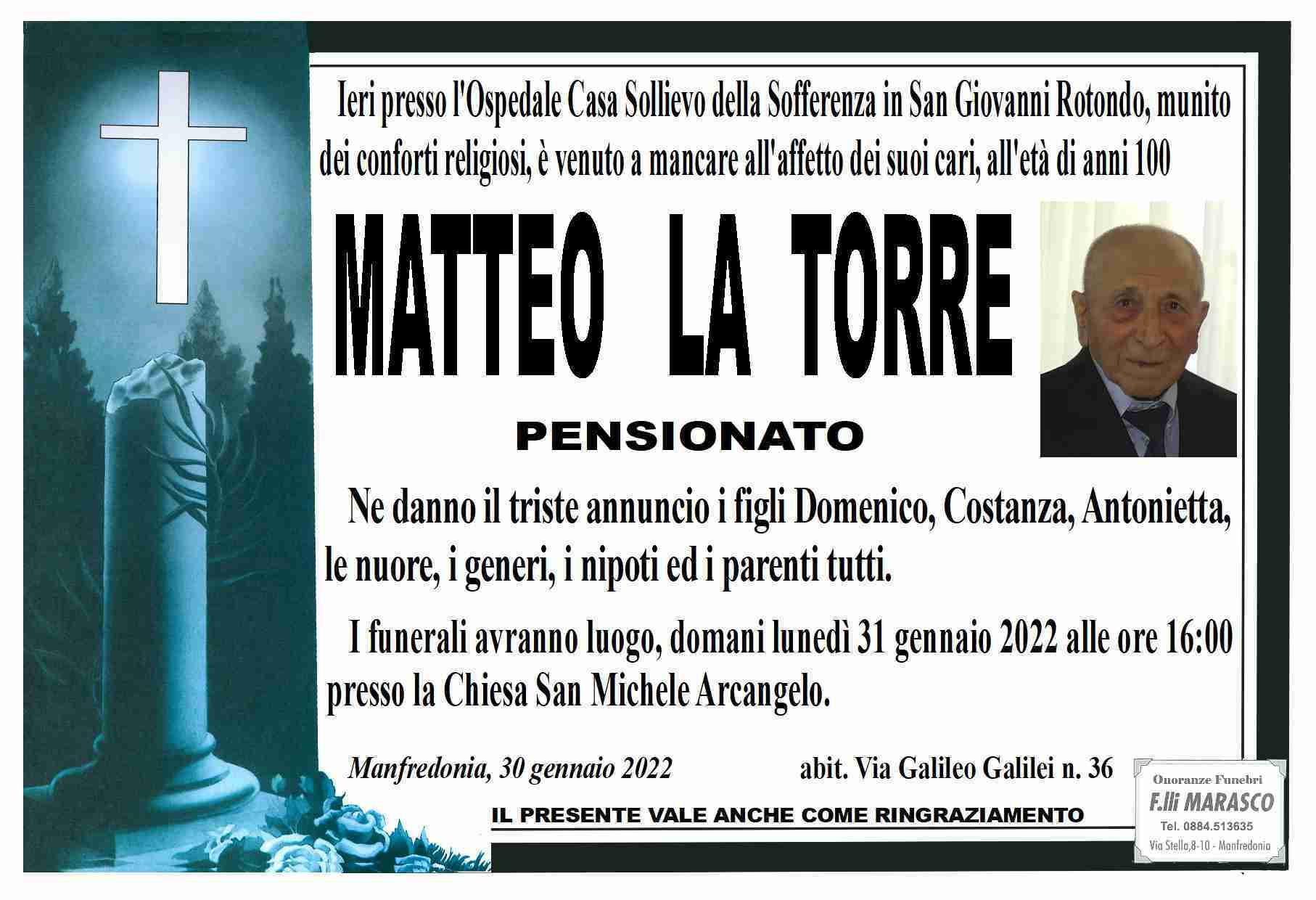 Matteo La Torre