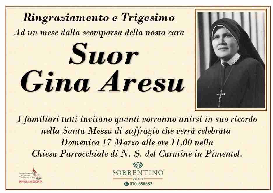 Suor Gina Aresu