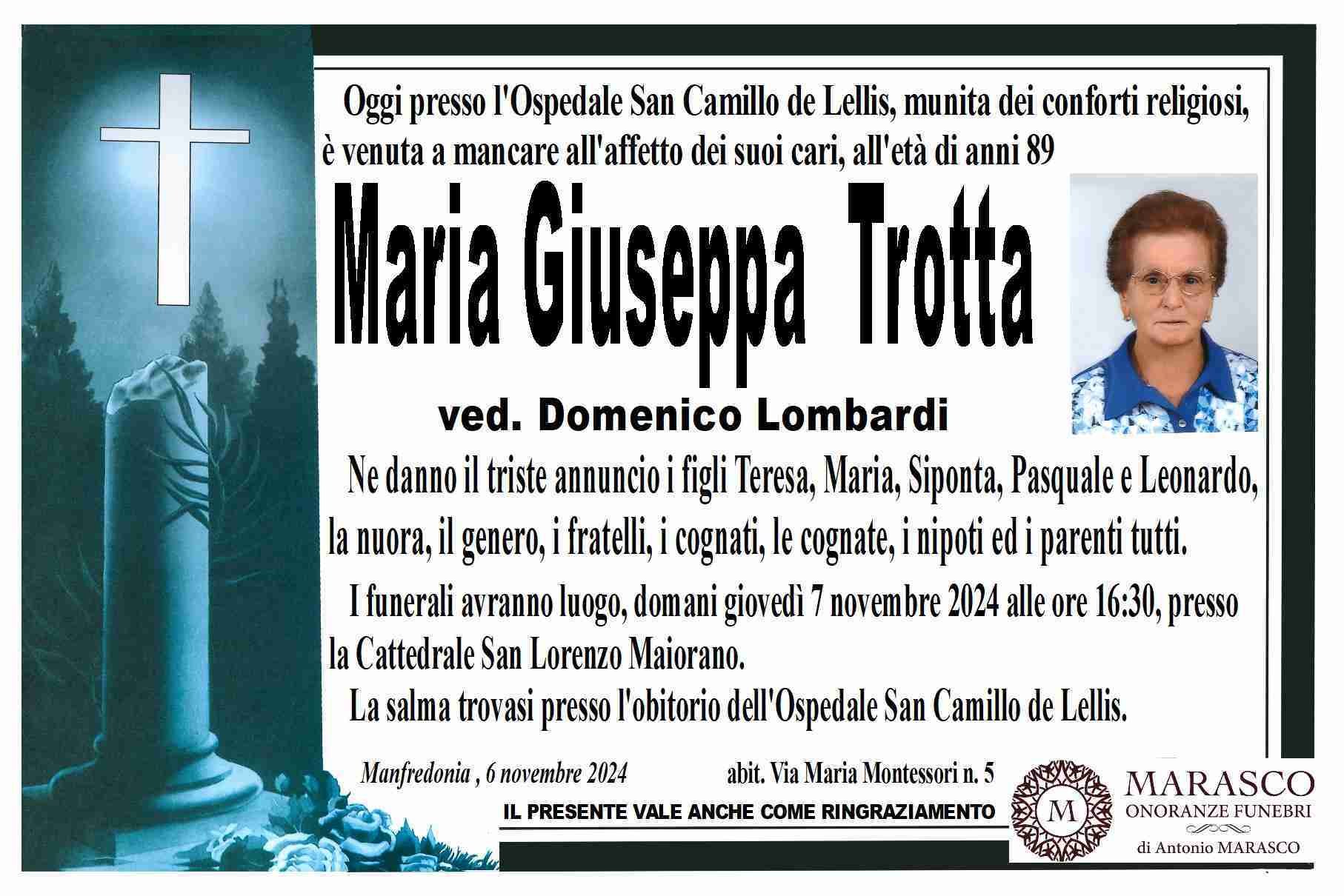 Maria Giuseppa Trotta