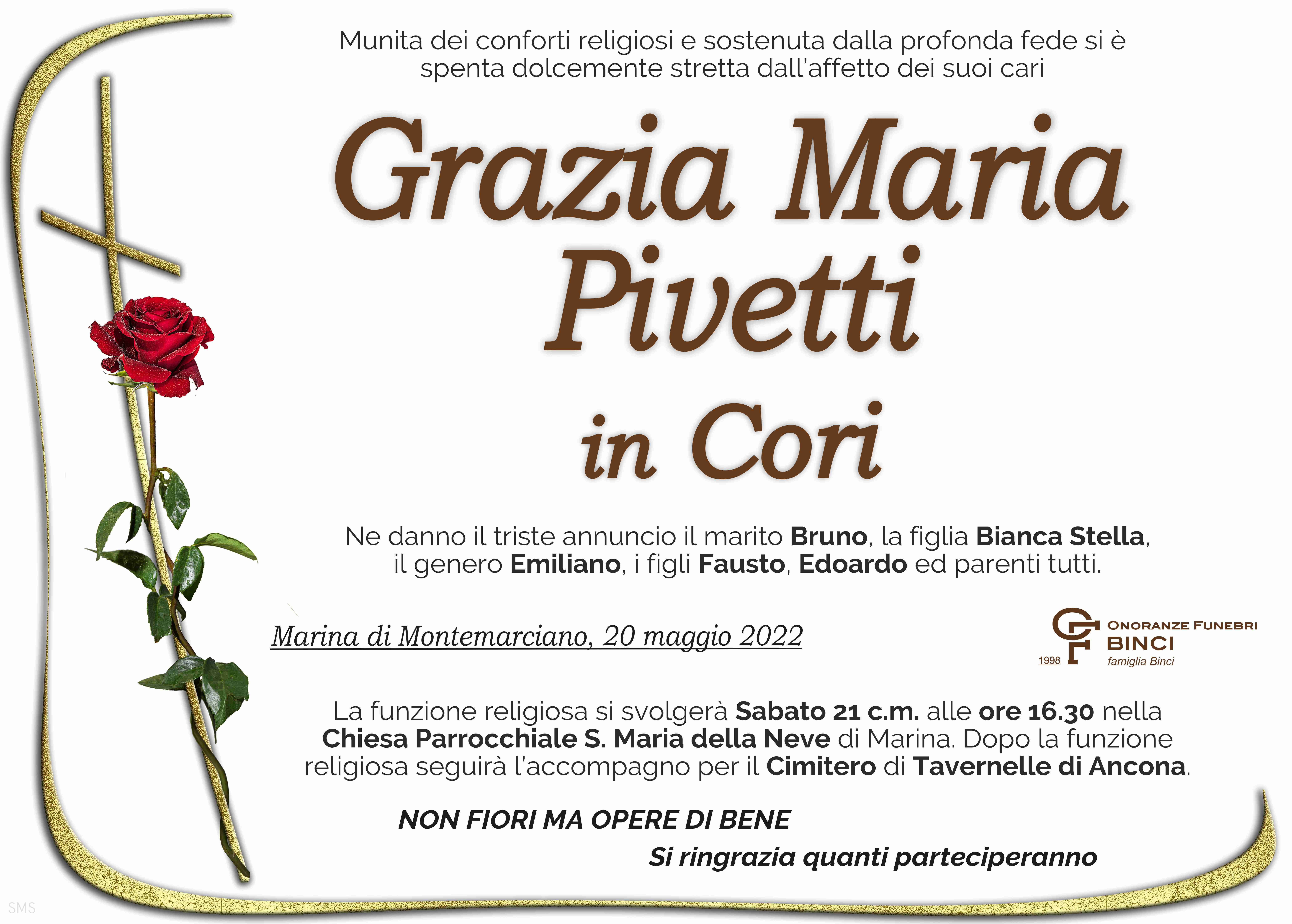 Grazia Maria Pivetti