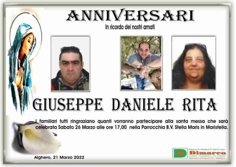 Giuseppe, Daniele e Rita