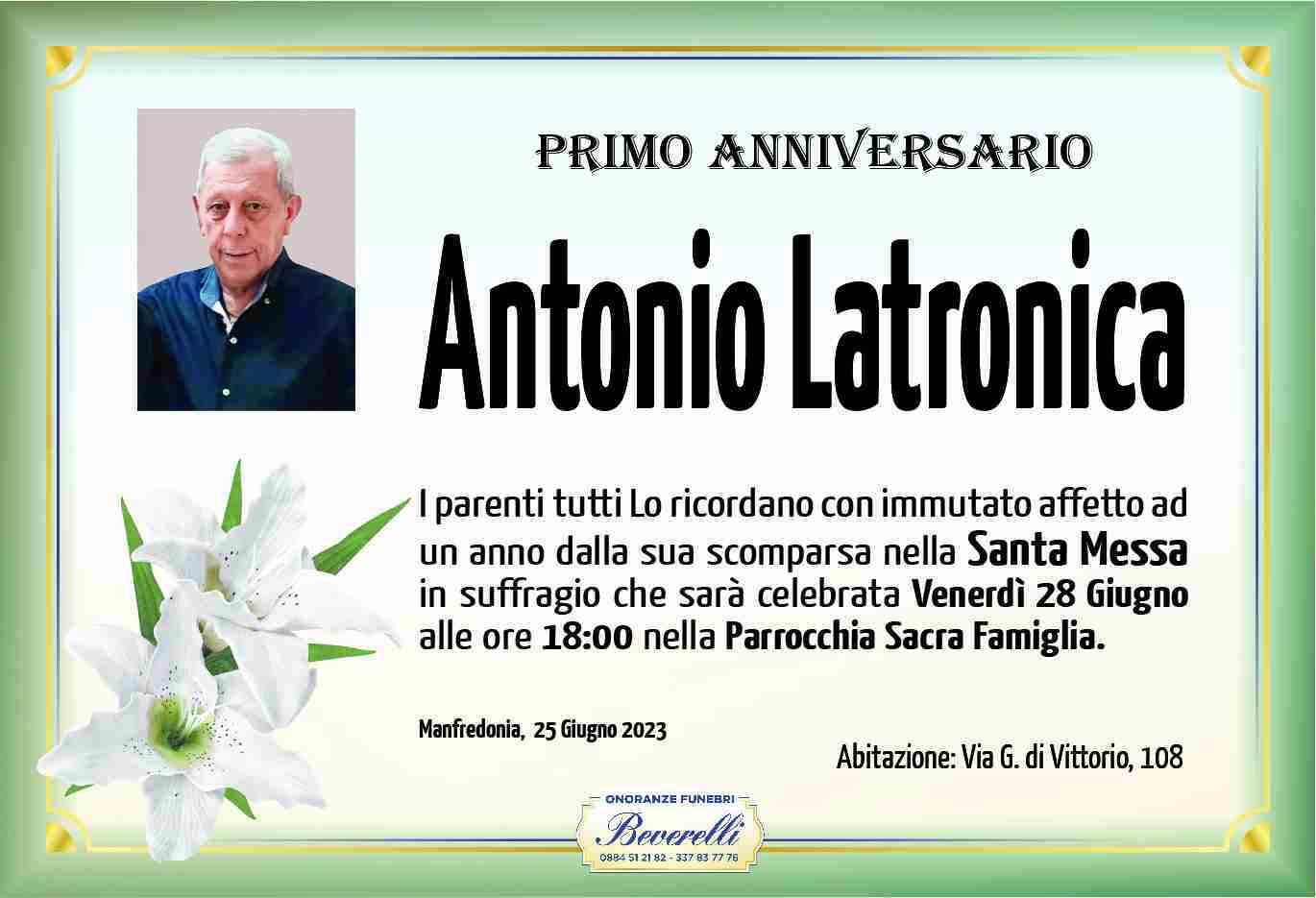 Antonio Latronica