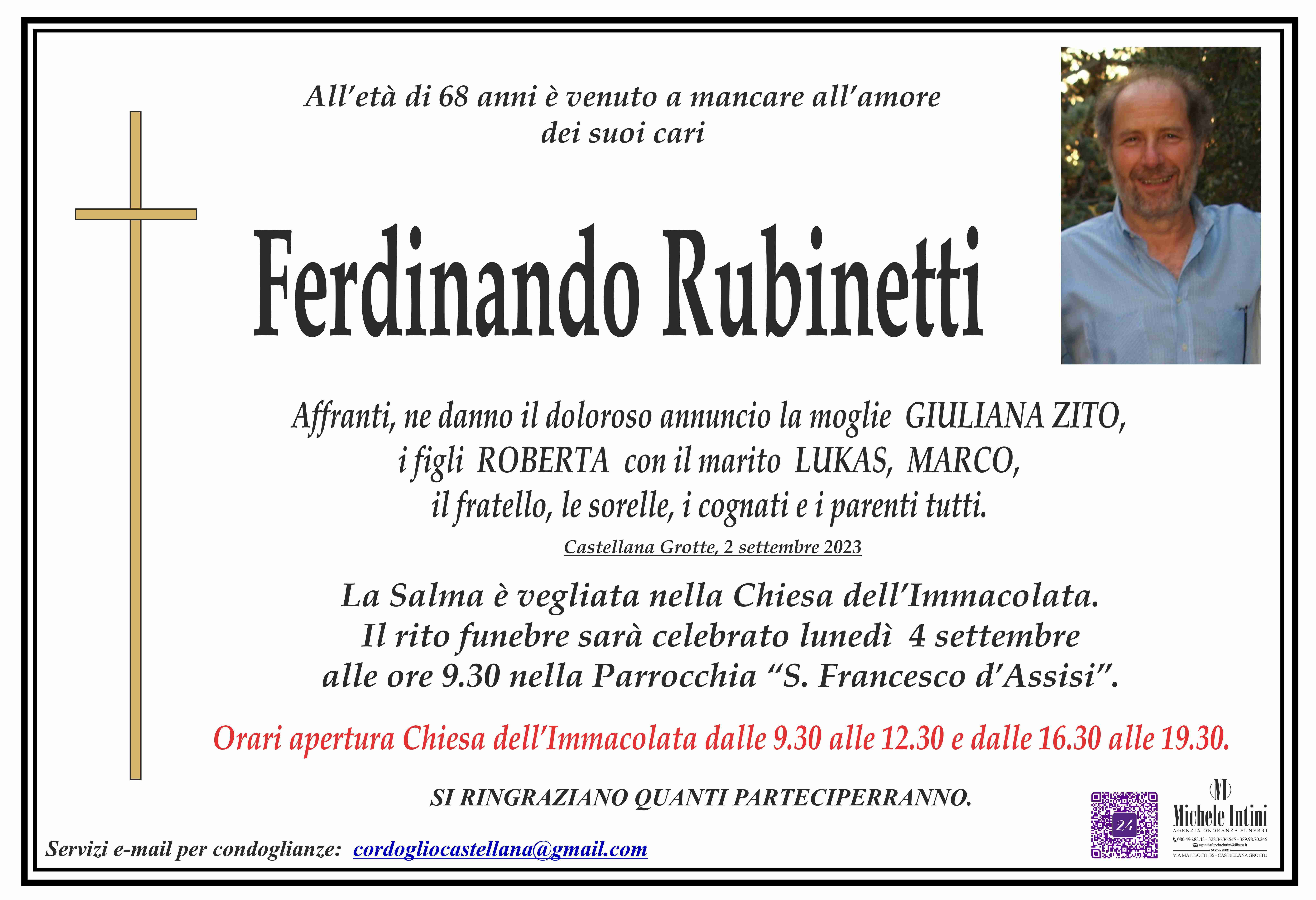 Ferdinando Rubinetti