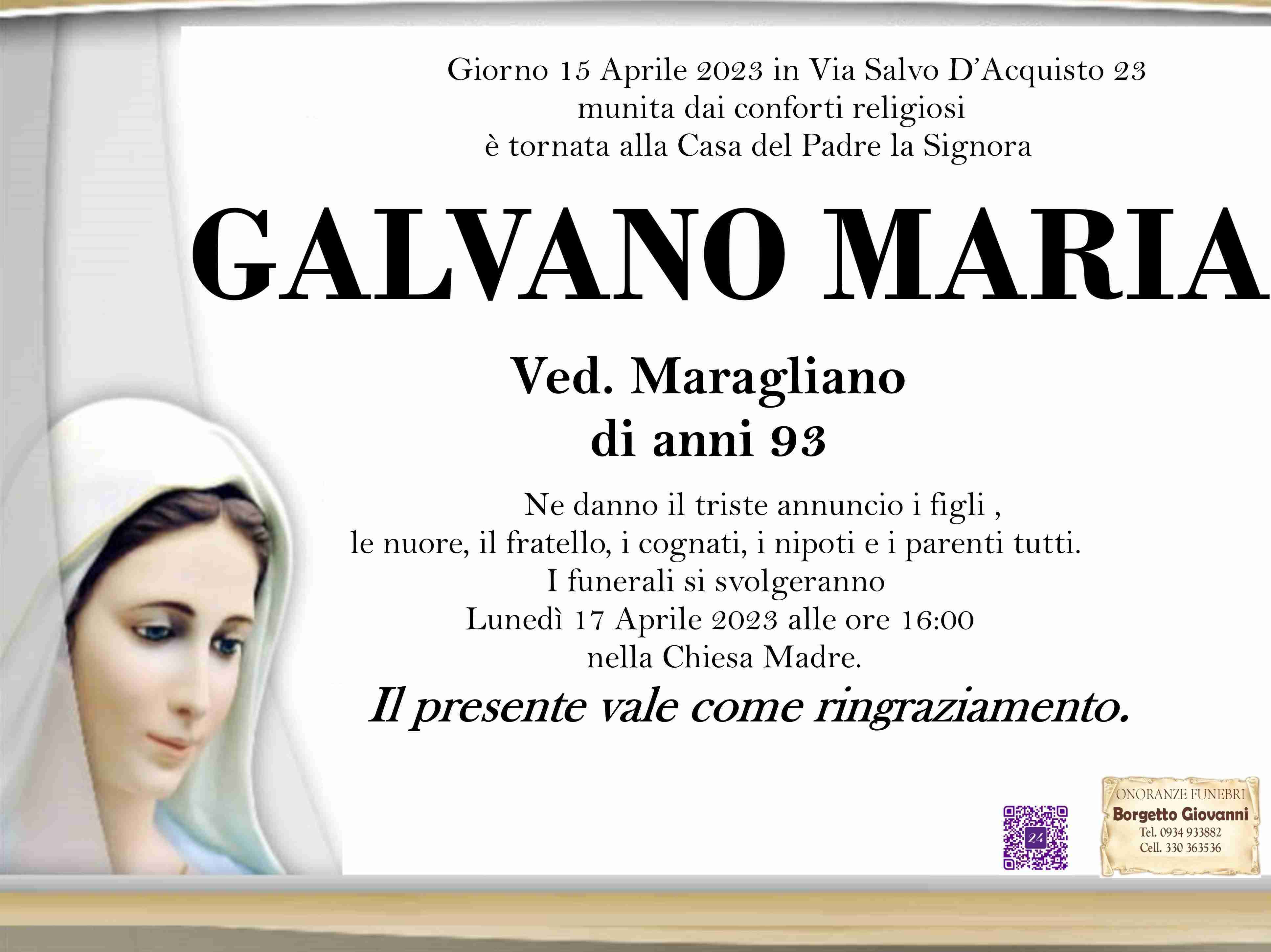 Maria Galvano