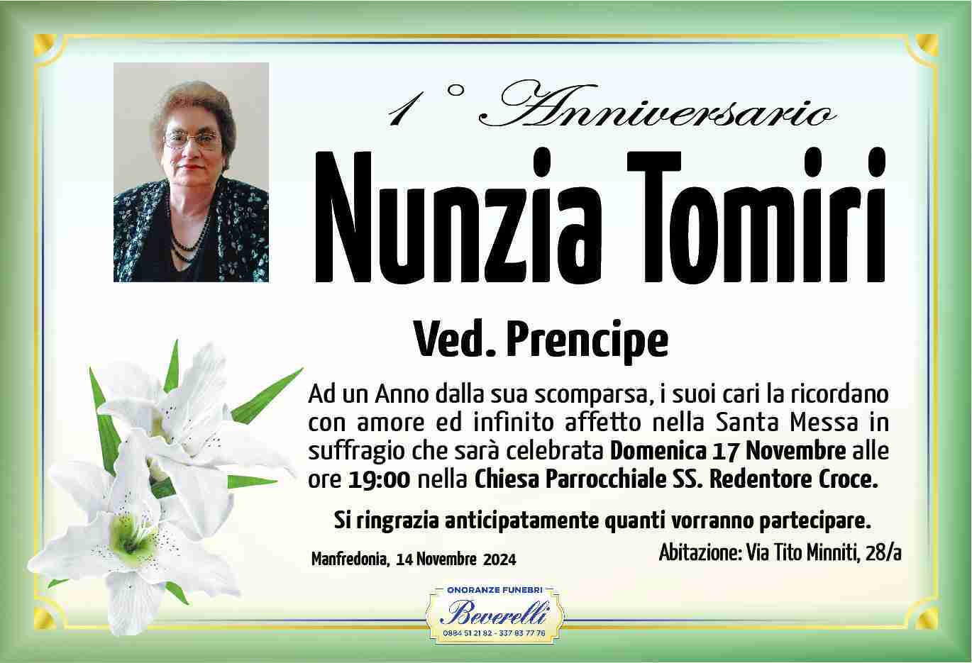 Nunzia Tomiri