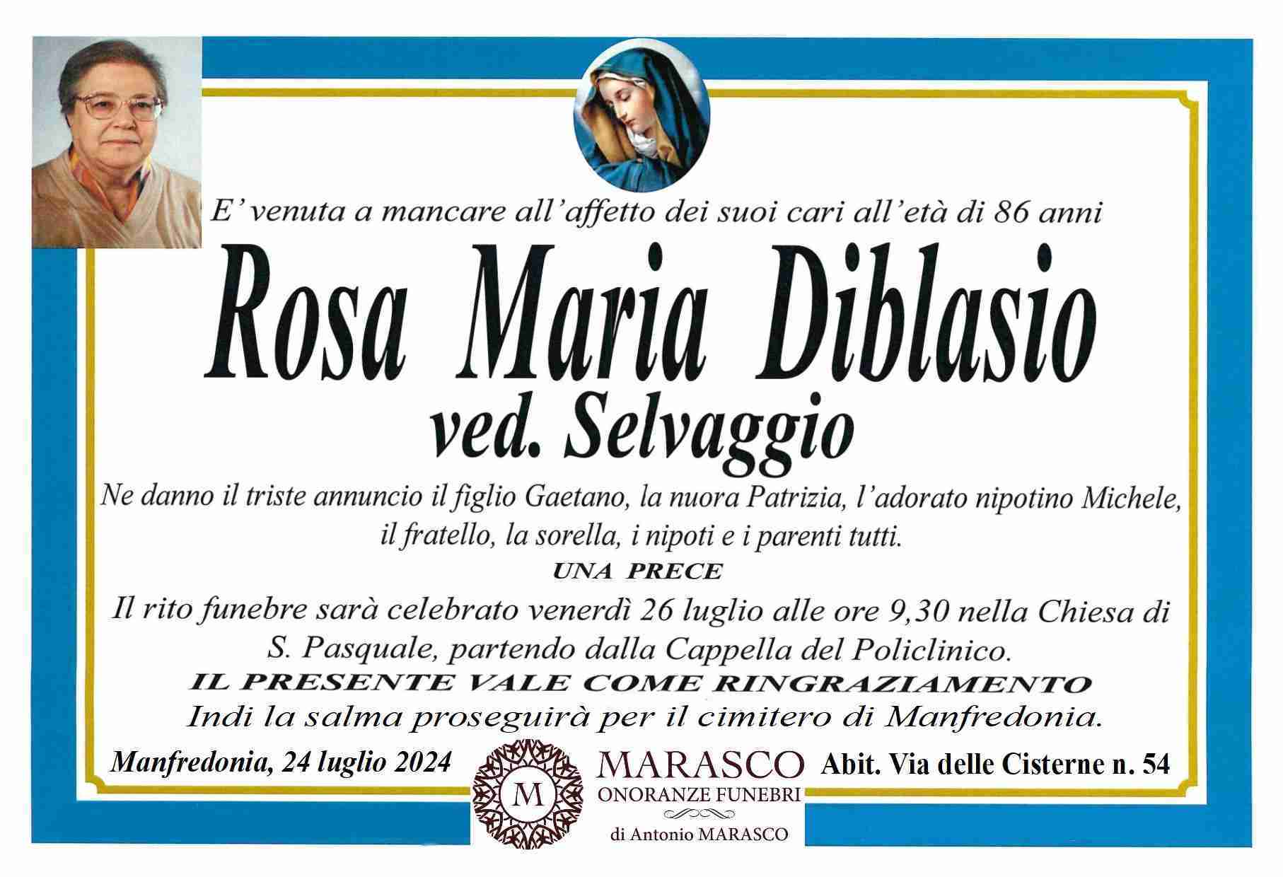 Rosa Maria Diblasio