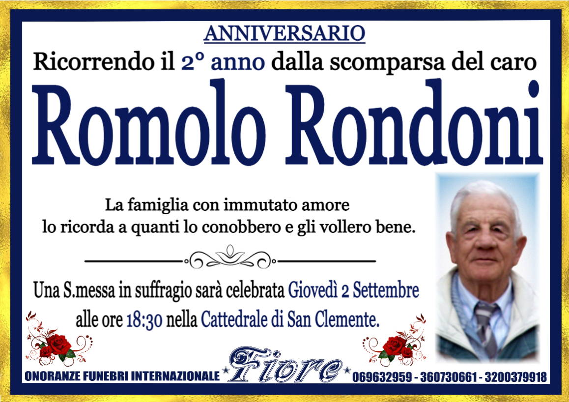 Romolo Rondoni