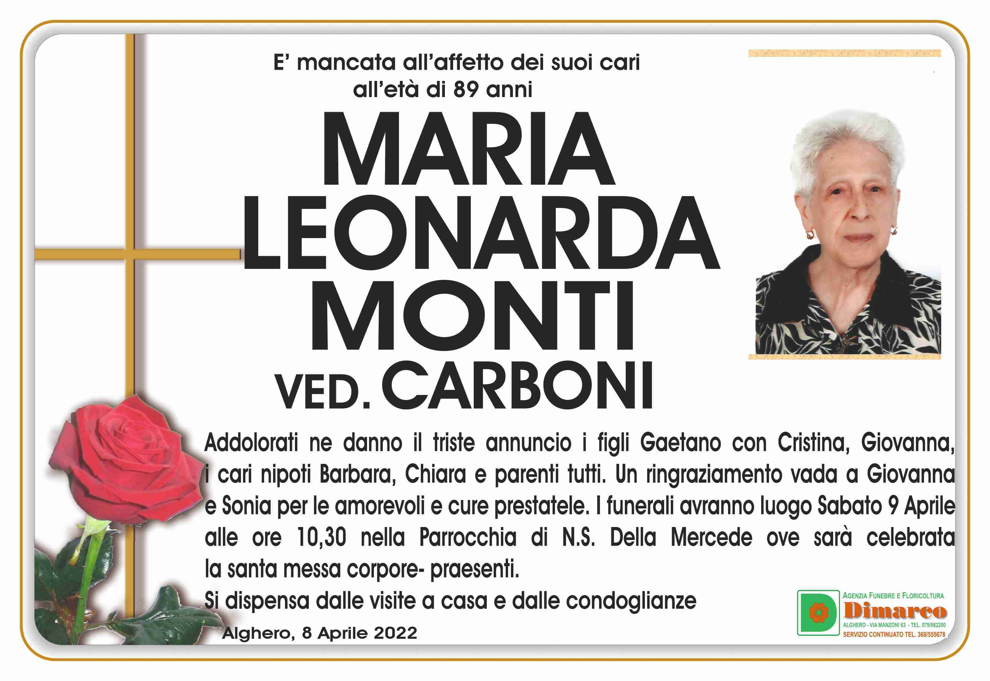 Maria Leonarda Monti