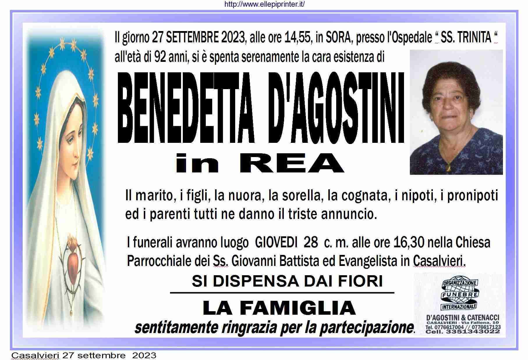Benedetta D'Agostini