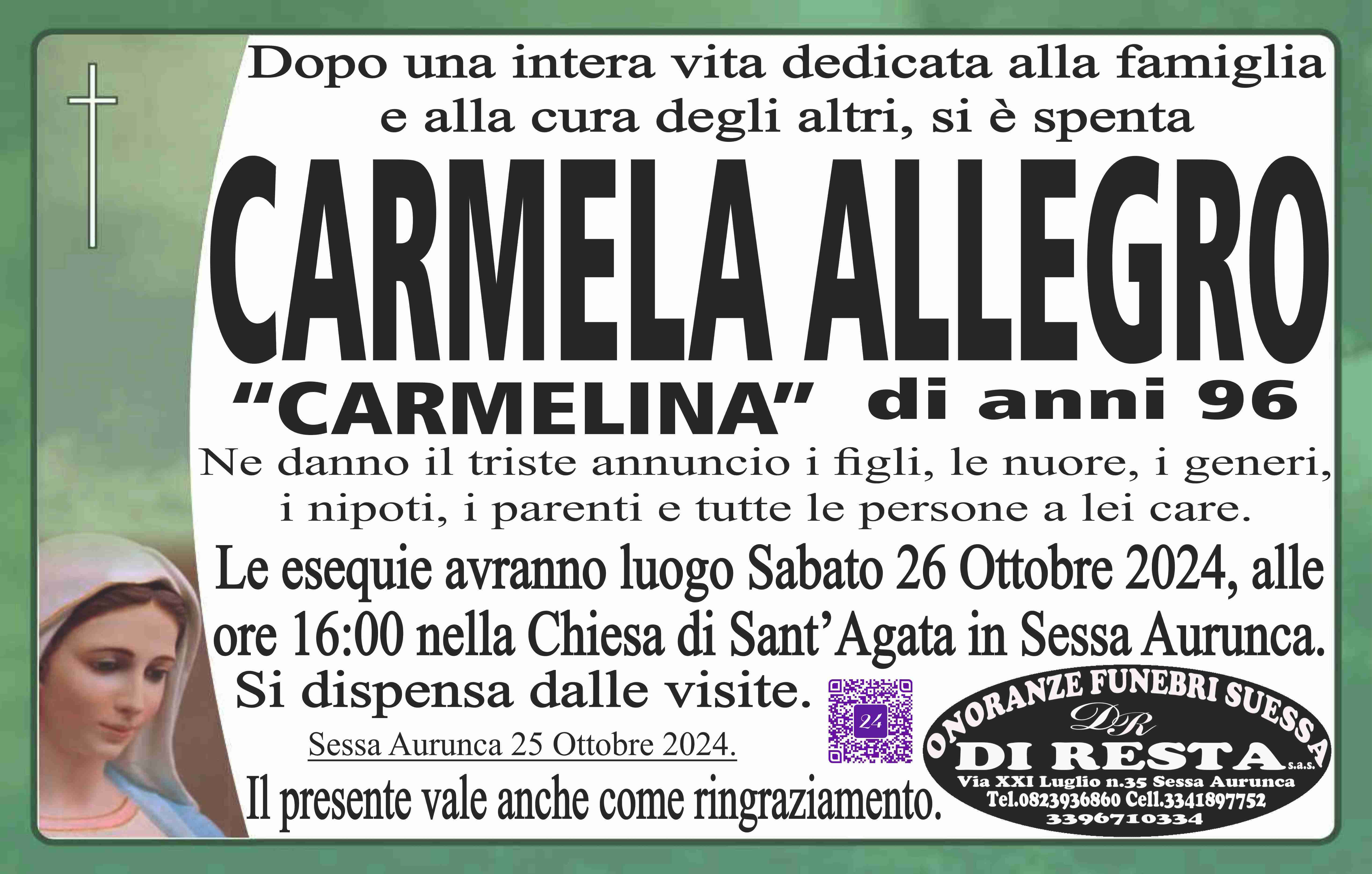 Carmela Allegro