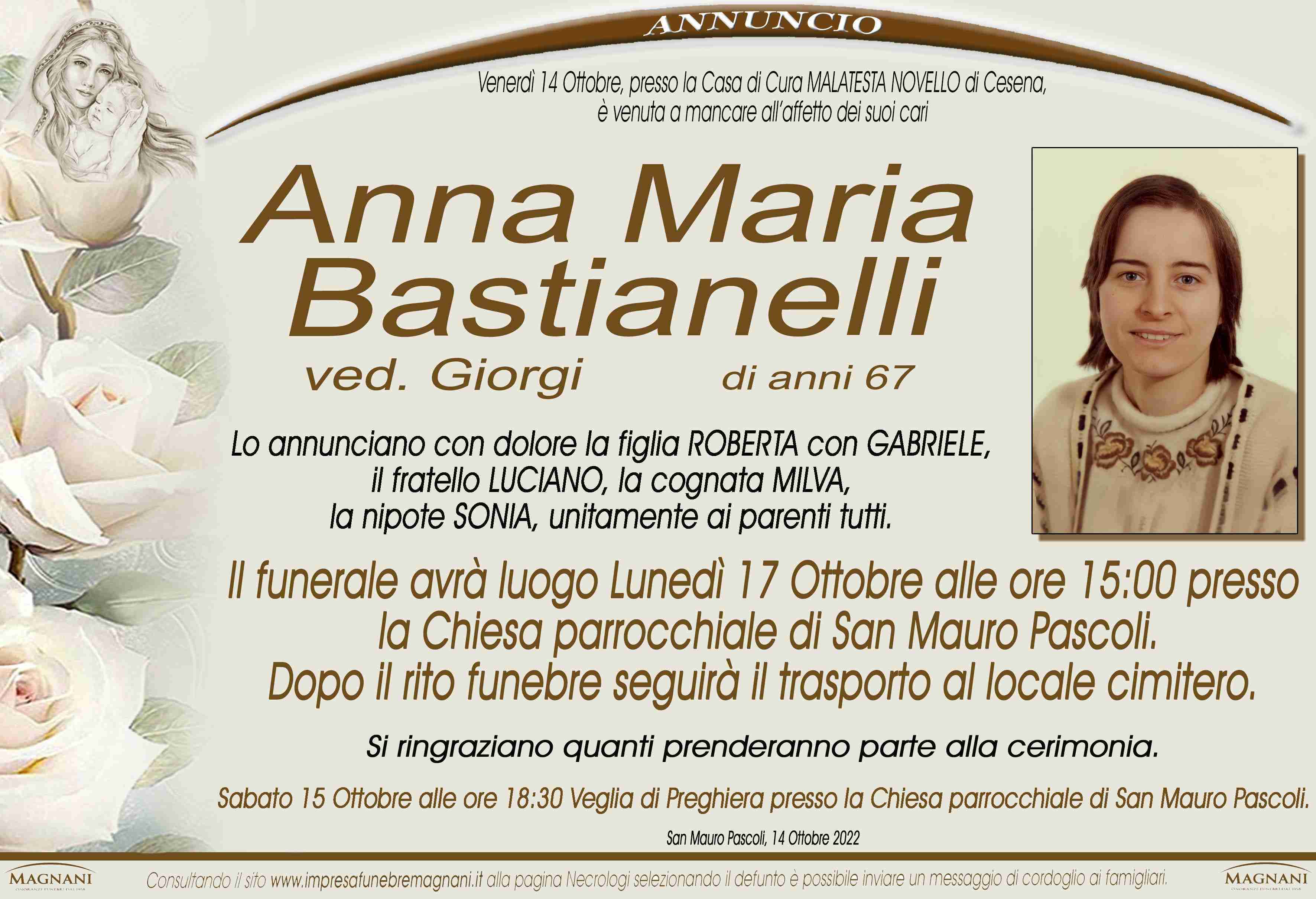 Bastianelli Anna Maria