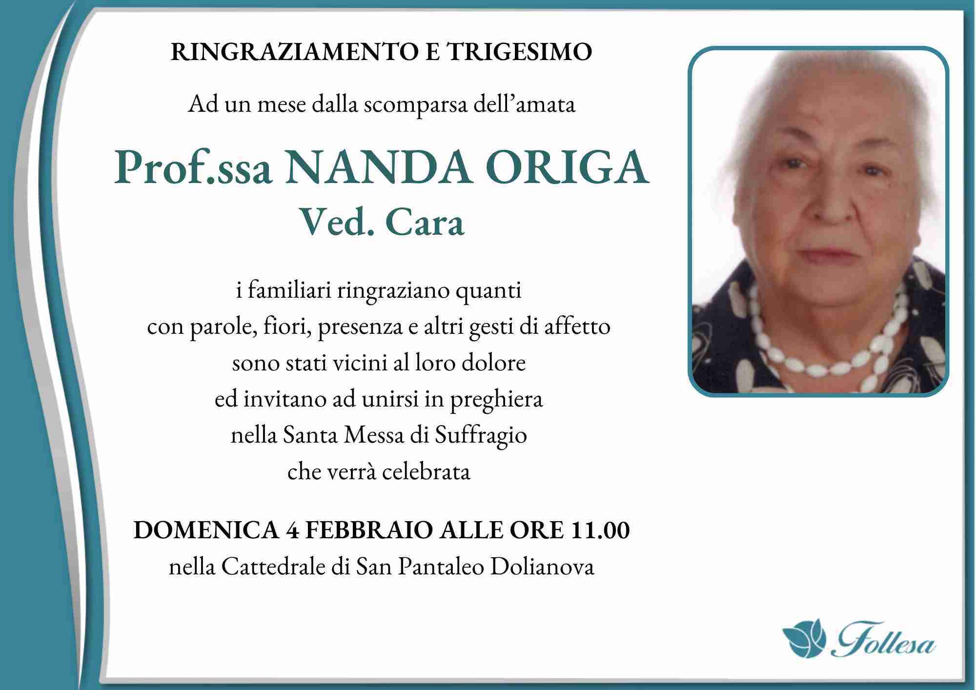 Nanda Origa