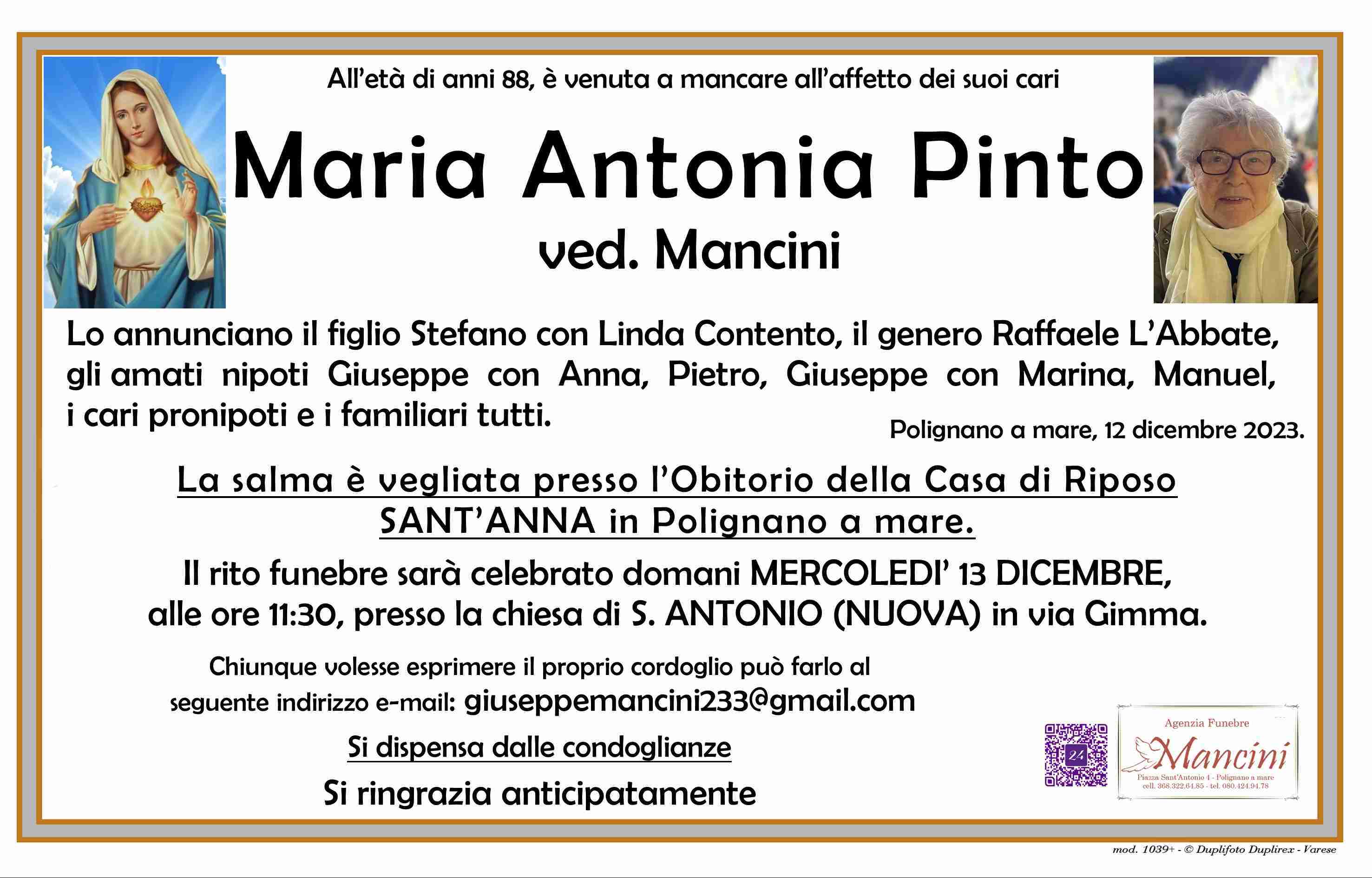 Maria Antonia Pinto