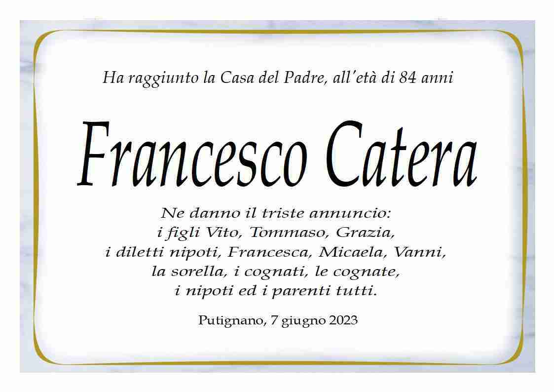 Francesco Catera