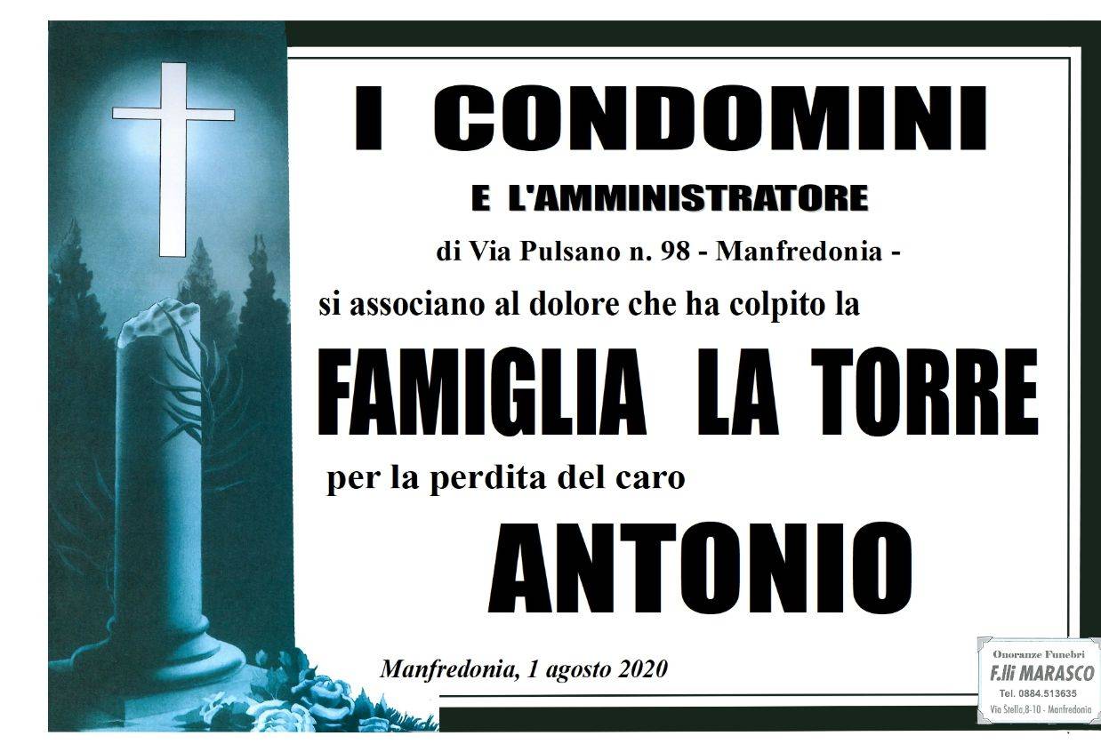 I condomini e l'amministratore di Via Pulsano 98 - Manfredonia