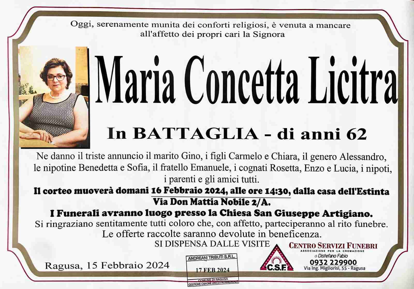 Maria Concetta Licitra