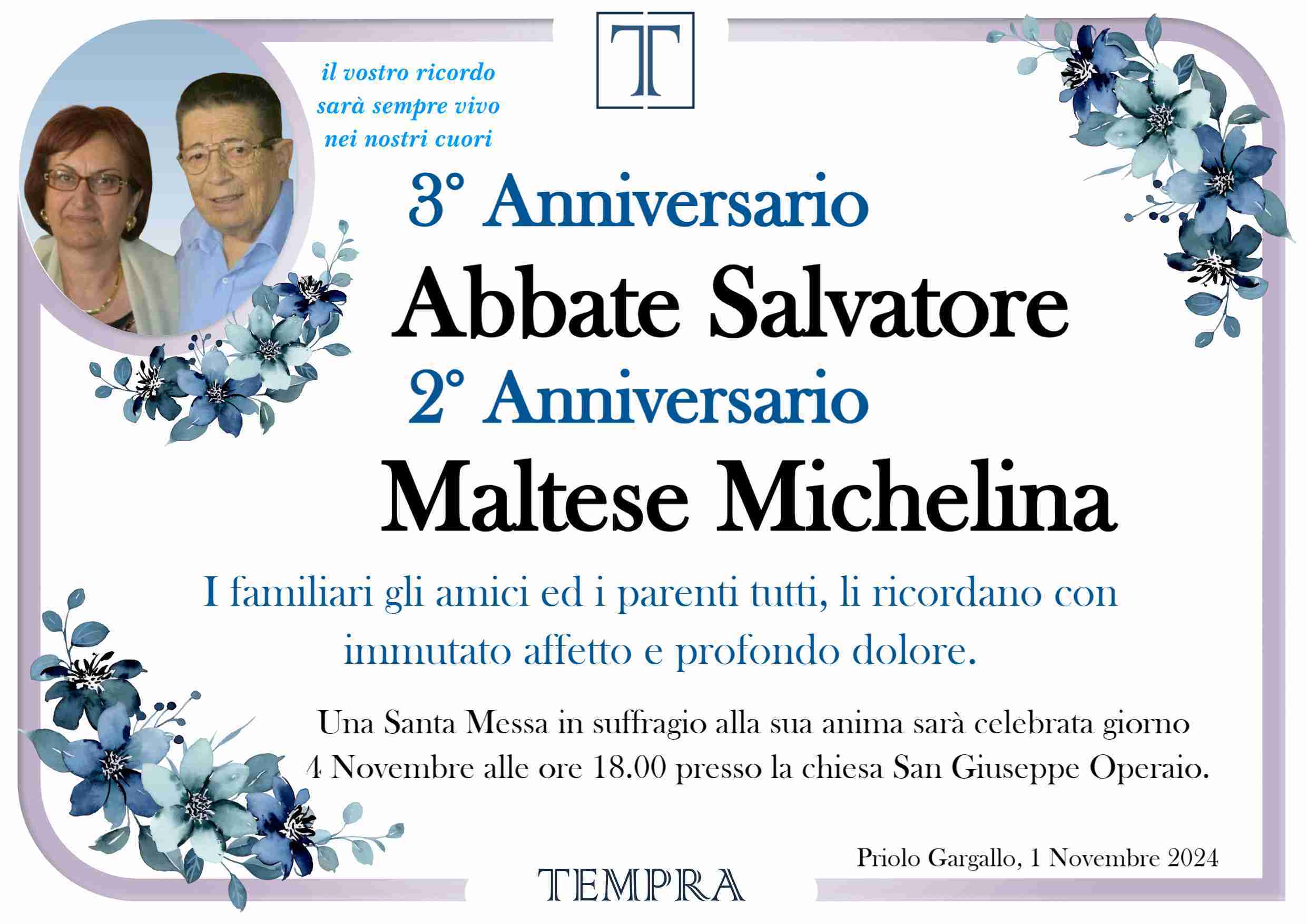 Salvatore Abbate Michelina Maltese