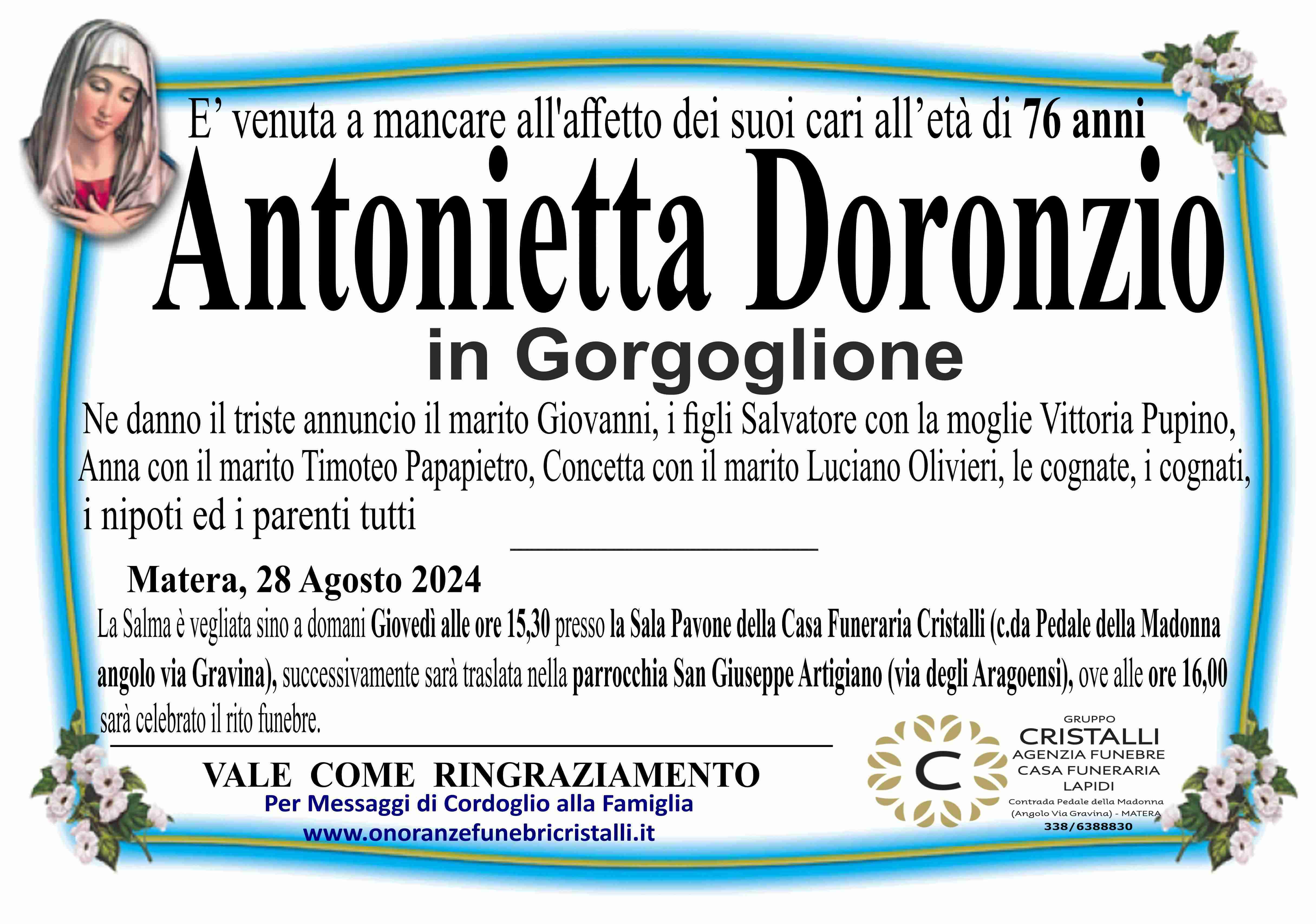 Antonietta Doronzio