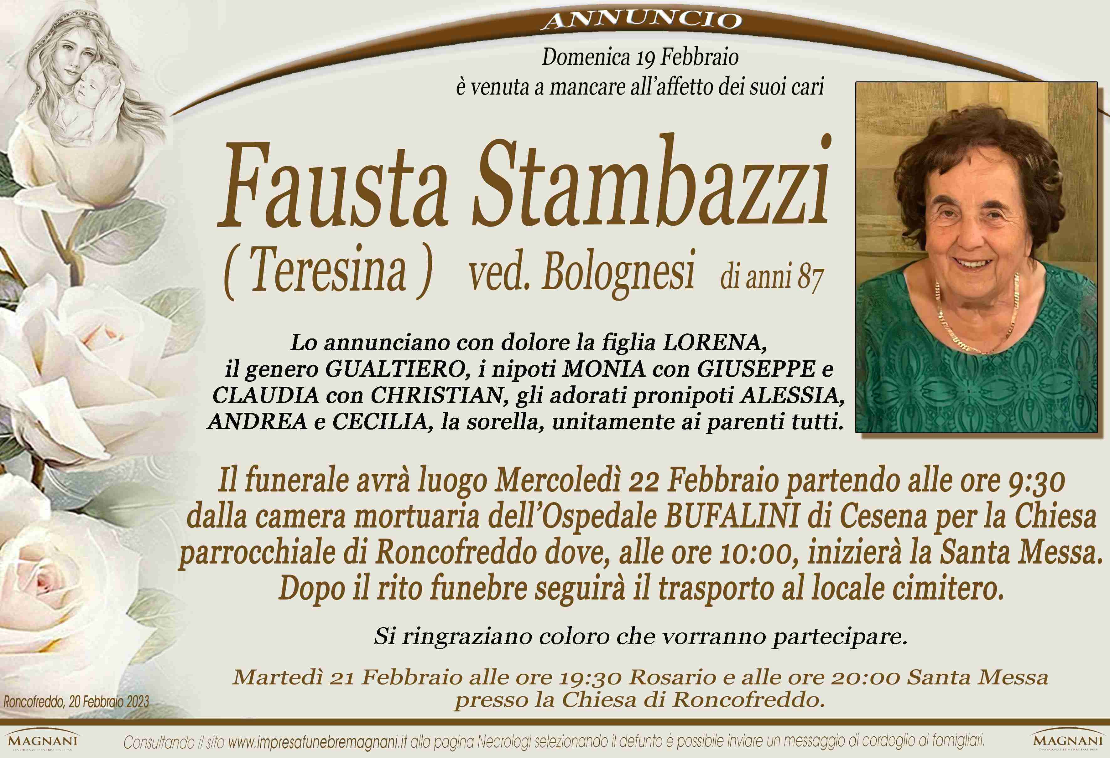 Fausta Stambazzi