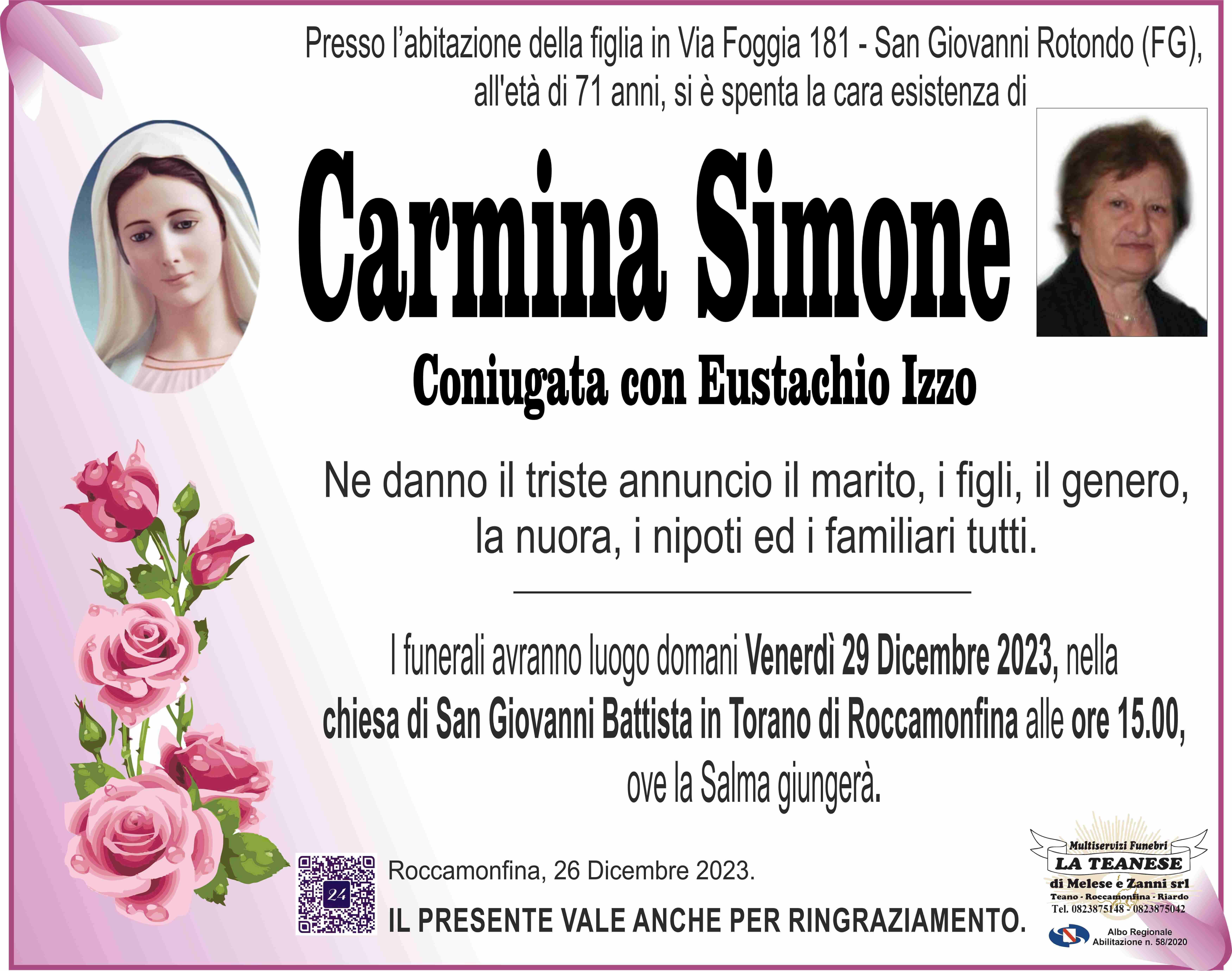 Carmina Simone