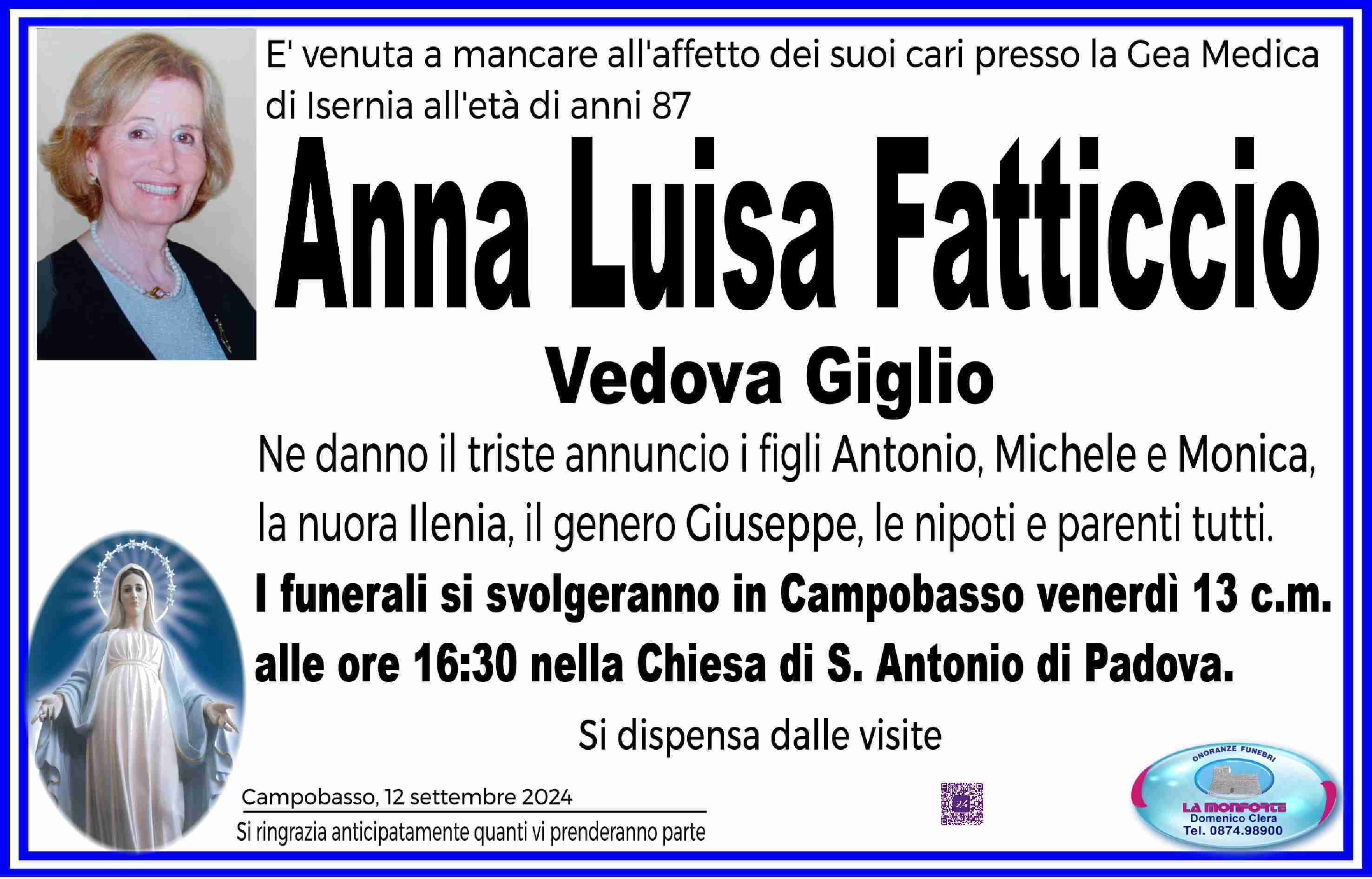 Anna Luisa Fatticcio