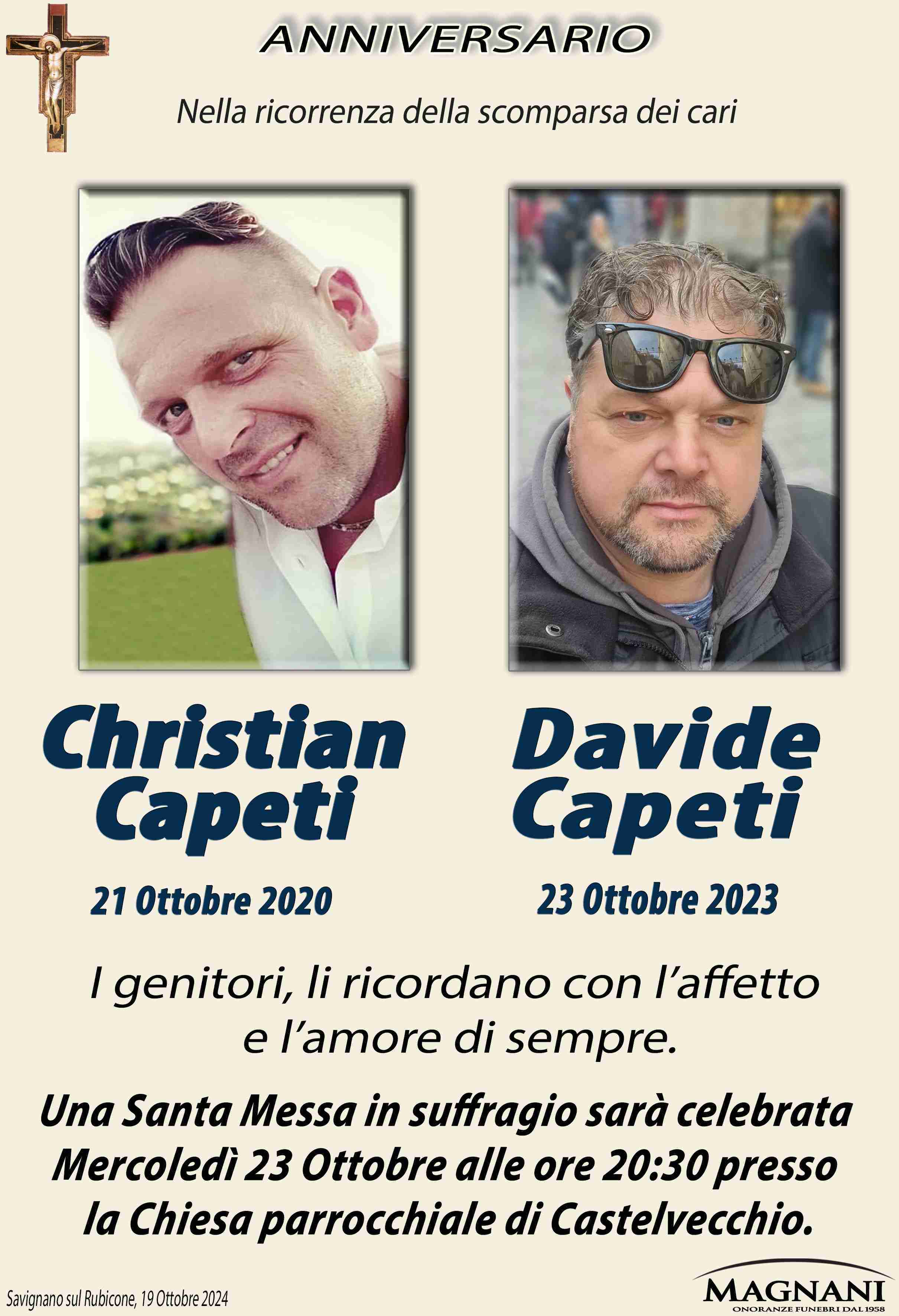 Christian e Davide Capeti