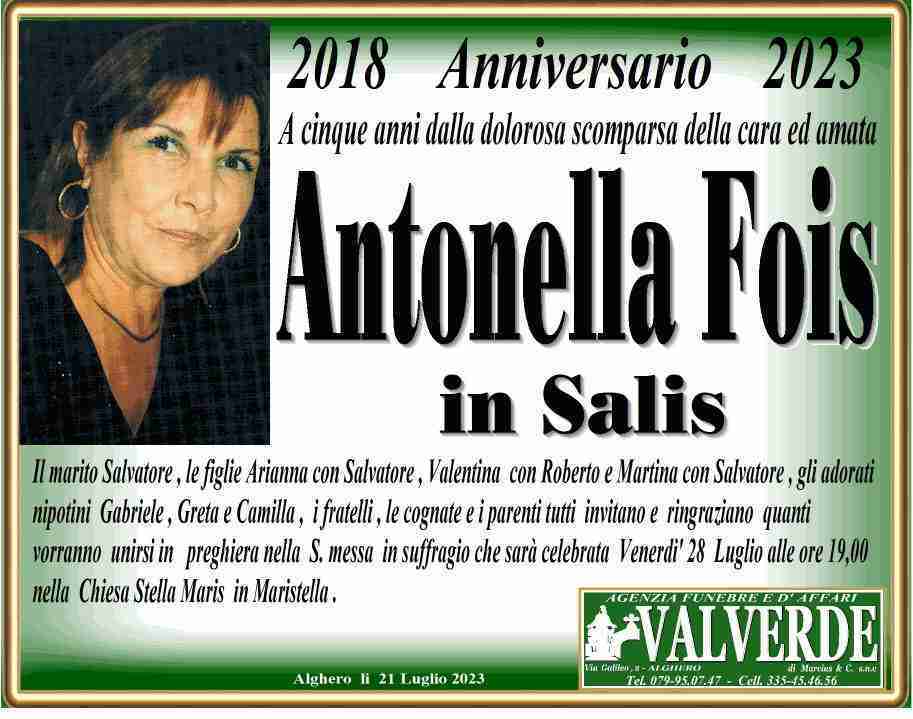 Antonella Fois in Salis