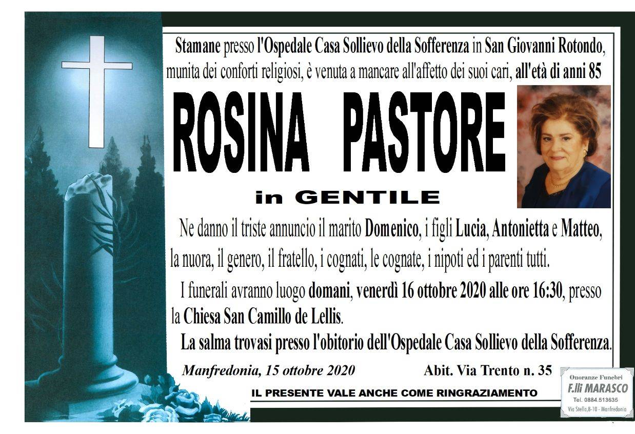 Rosina Pastore