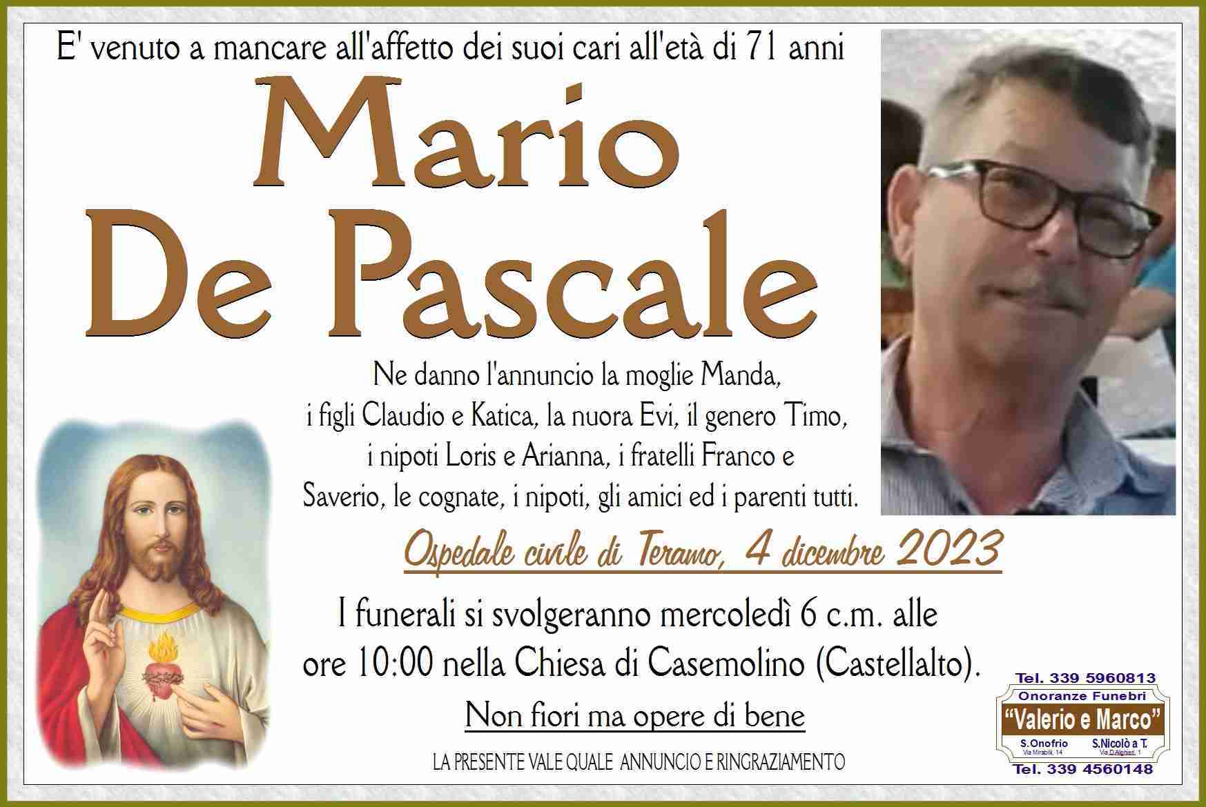 Mario De Pascale