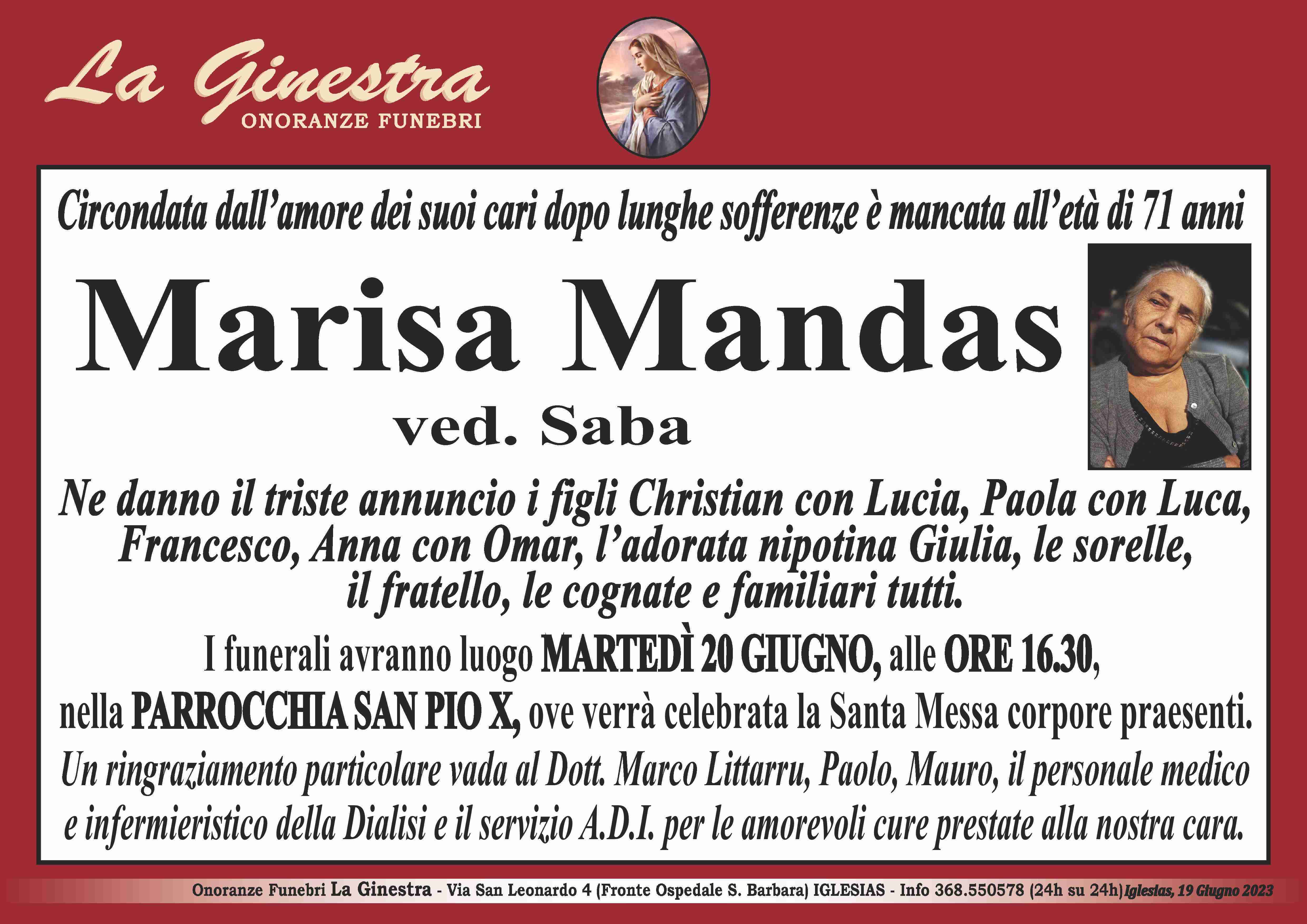 Marisa Mandas