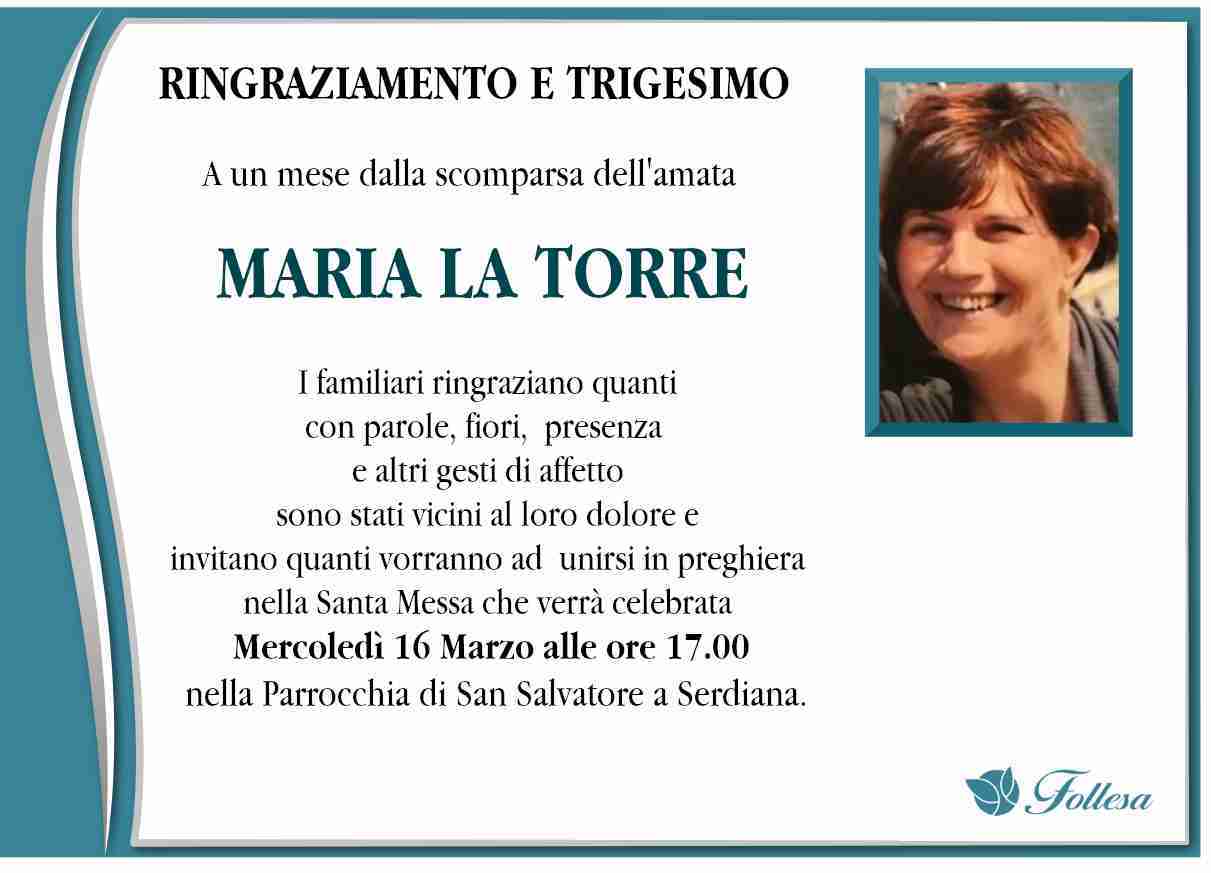 Maria La Torre