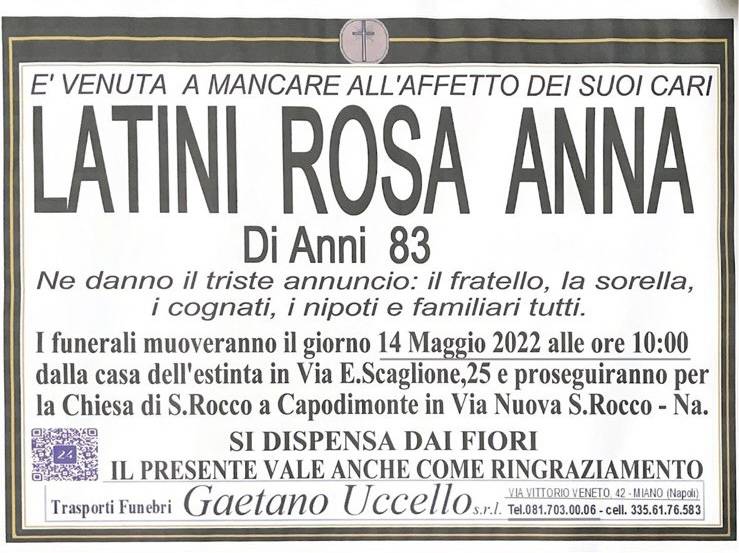 Rosa Anna Latini