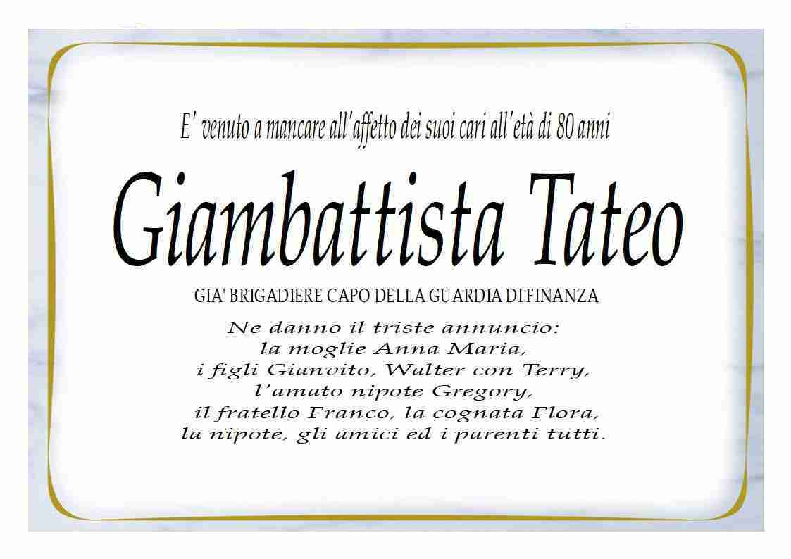 Giambattista Tateo