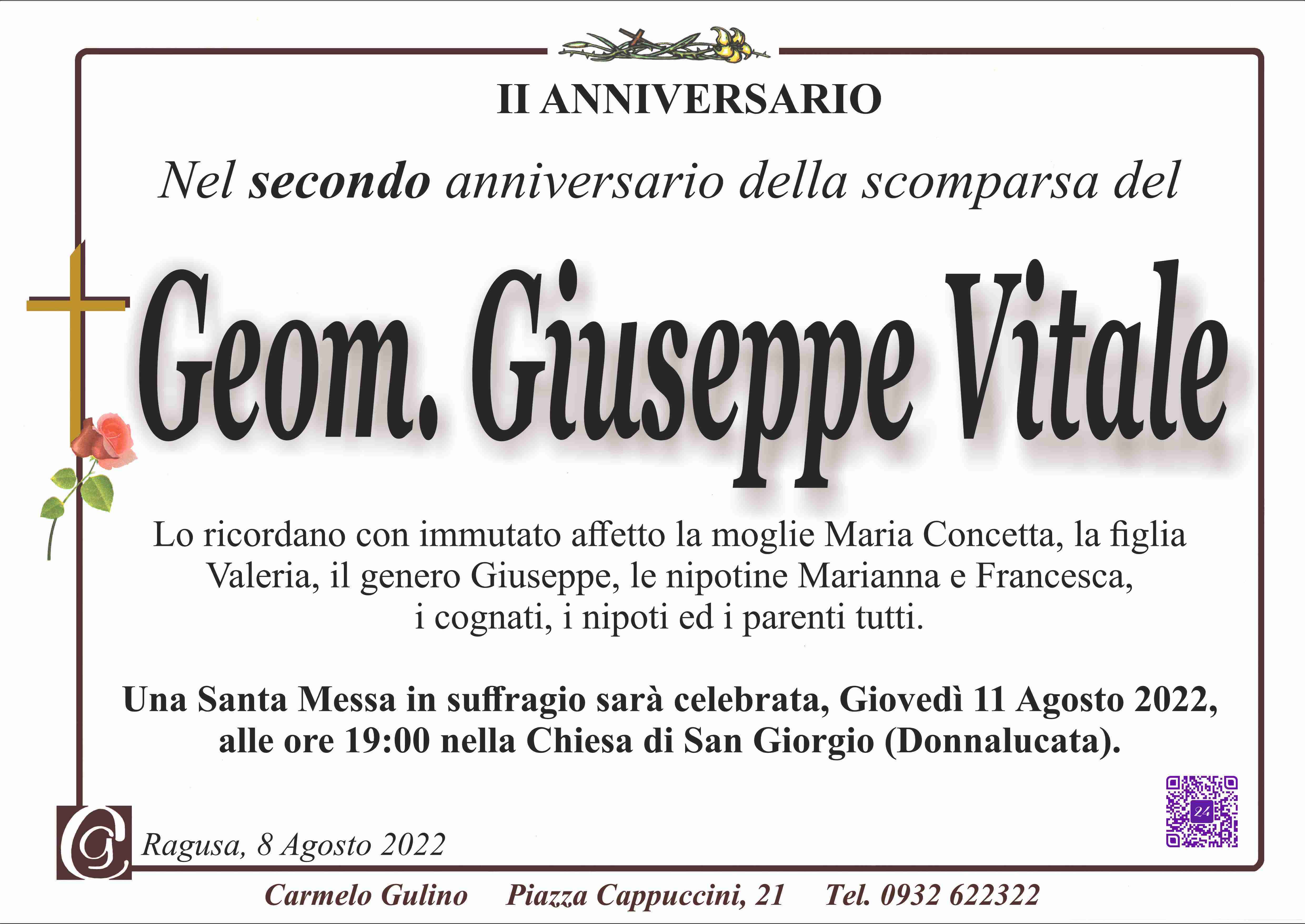 Geom. Giuseppe Vitale