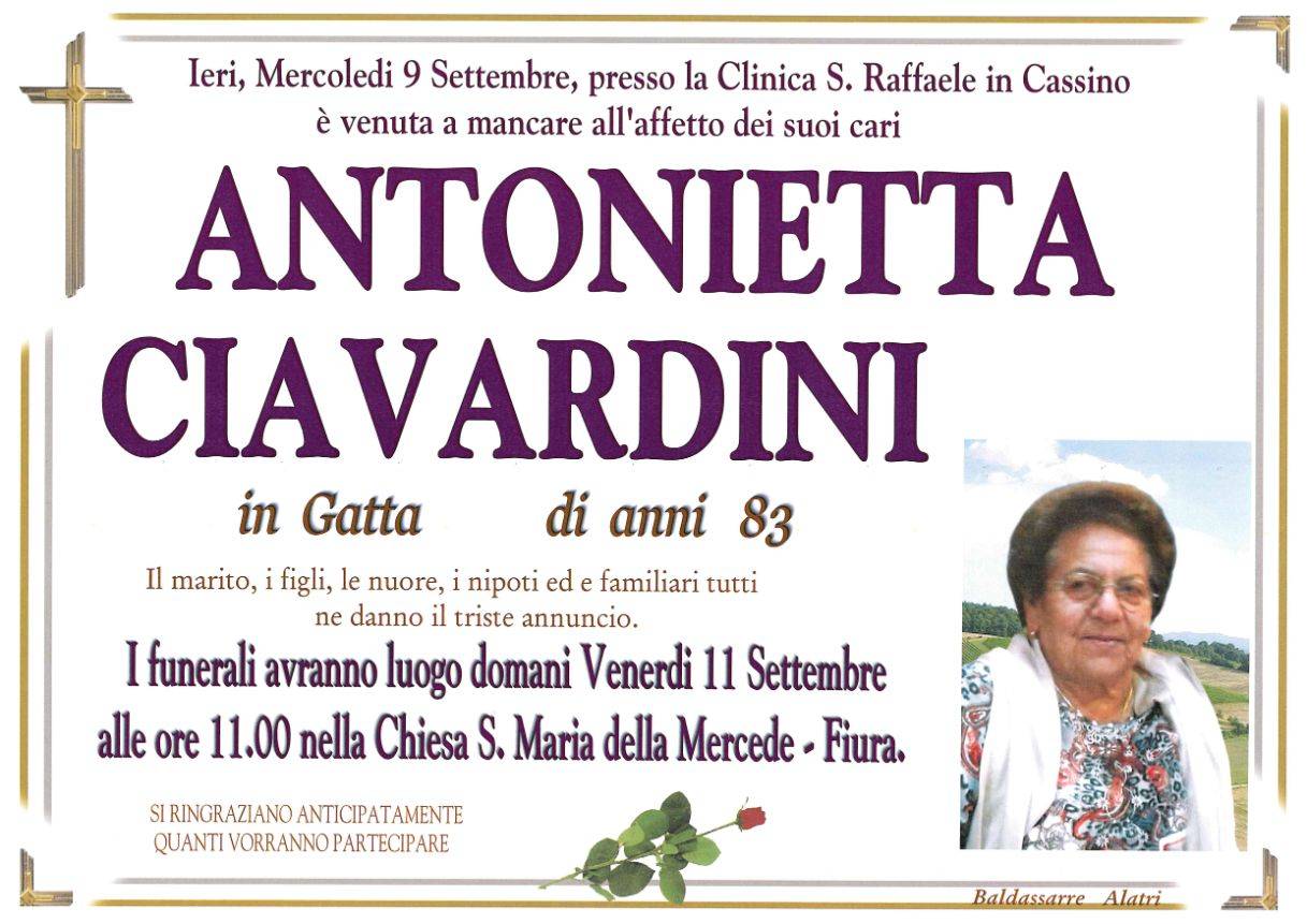 Antonietta Ciavardini