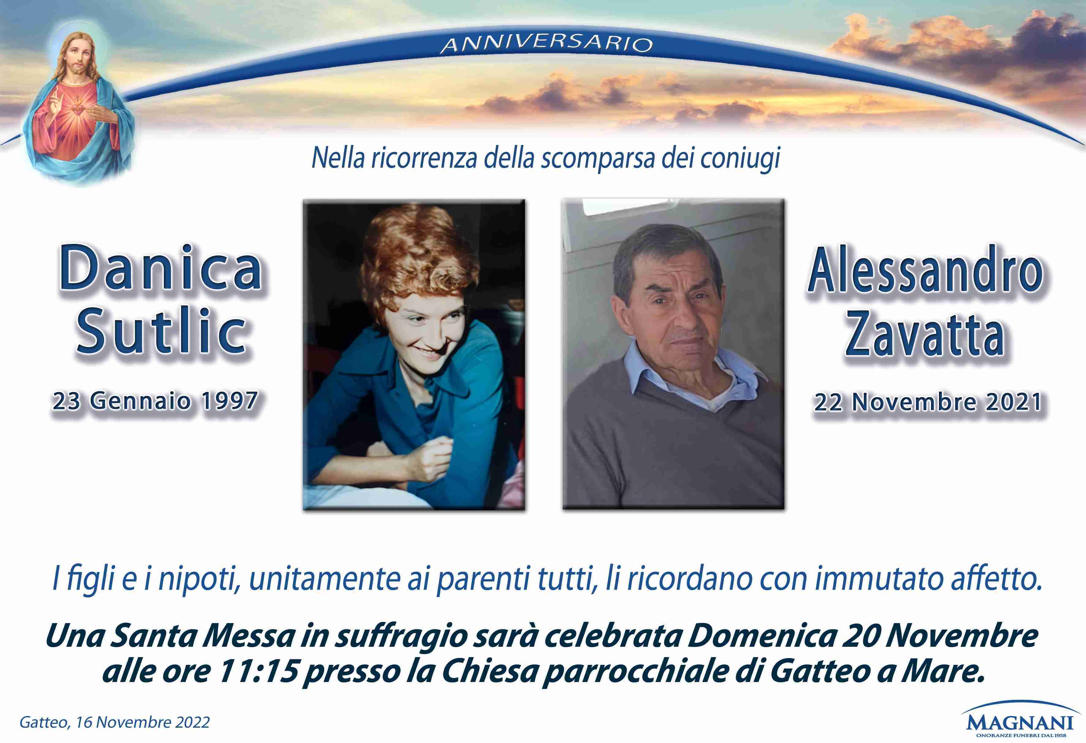 Danica Sutlic e Alessandro Zavatta