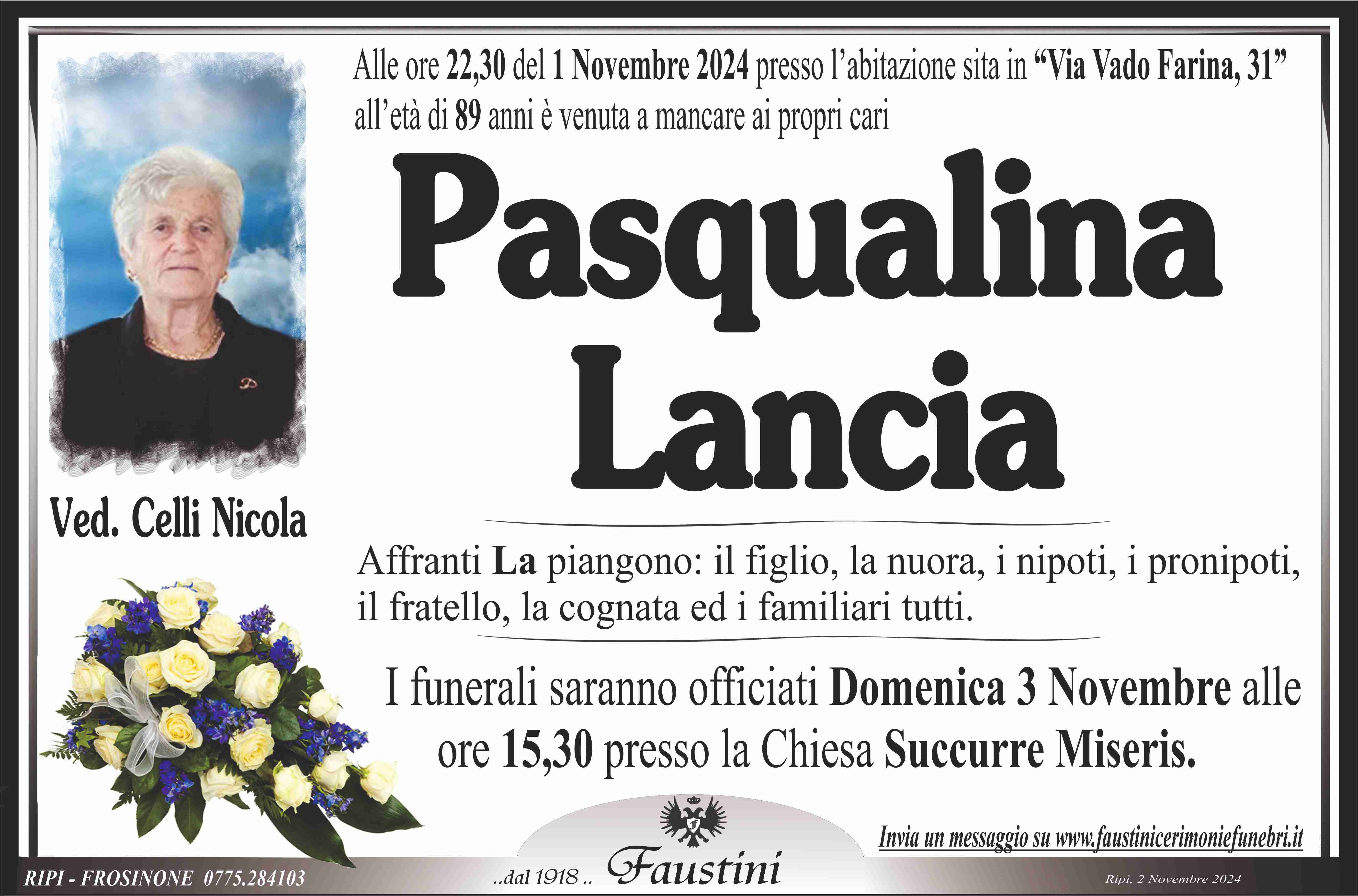 Pasqualina Lancia