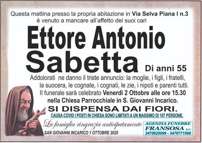 Ettore Antonio Sabetta